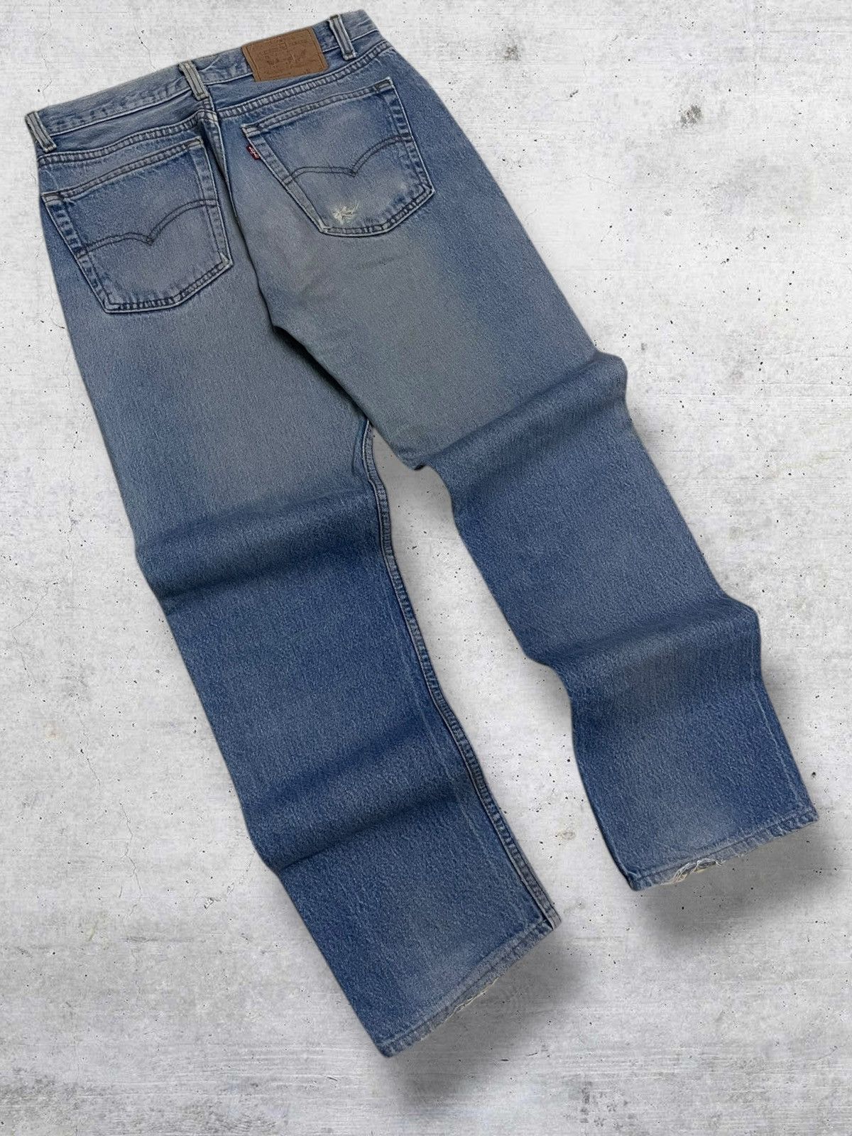 Levi's Vintage Clothing VINTAGE 501 LEVIS 90S DESIGNER OG DESIGN DISTRESSED DENIM Size US 29 - 10 Thumbnail