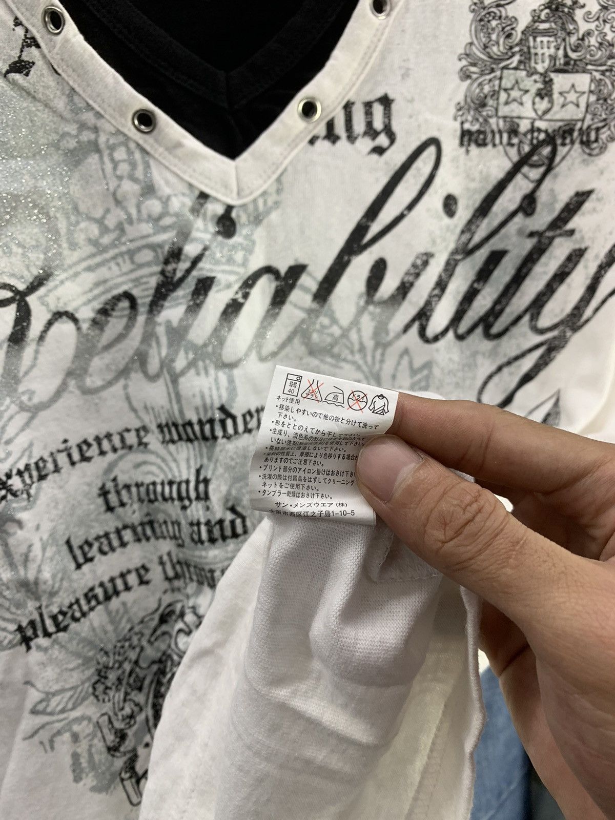 Hysteric Glamour × If Six Was Nine × Japanese Brand Scollins double layer poem style Size US M / EU 48-50 / 2 - 5 Thumbnail