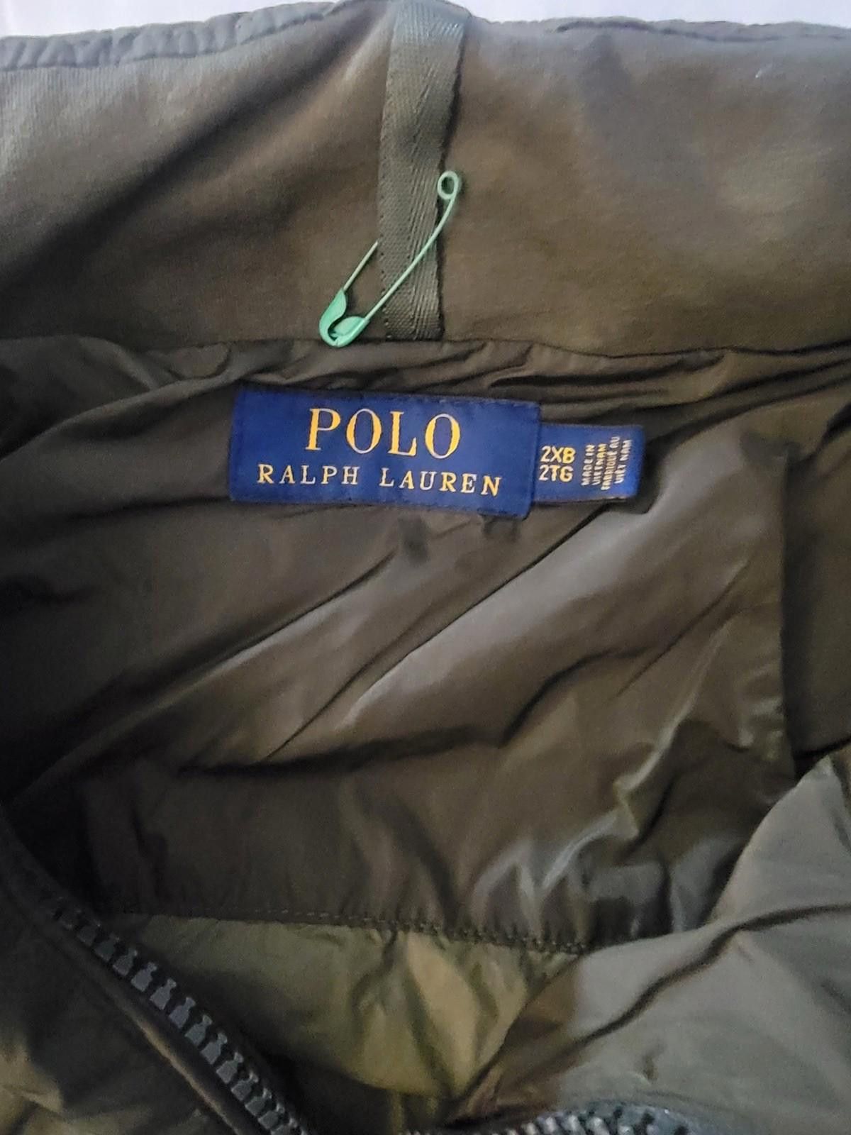 Polo Ralph Lauren Polo Ralph Lauren Zip-Up Hooded Army Windbreaker Jacket 2XL Size US XXL / EU 58 / 5 - 5 Thumbnail