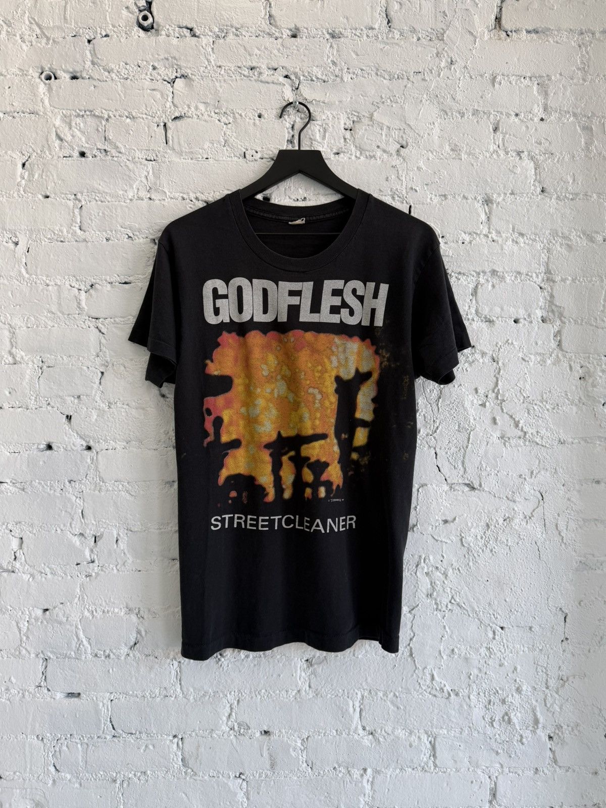 Vintage 1990 GODFLESH ‘STREETCLEANER’ TEE Size US M / EU 48-50 / 2 - 1 Thumbnail