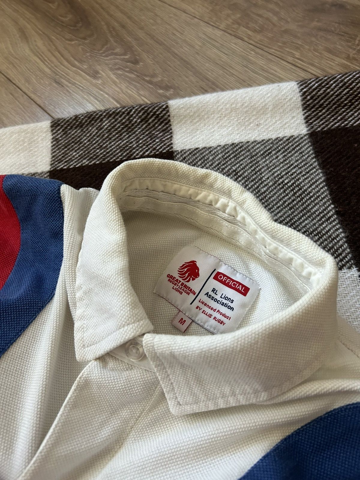 New England Outerwear Vintage Great Britain Rugby League Lions jersey mens Size US M / EU 48-50 / 2 - 3 Thumbnail