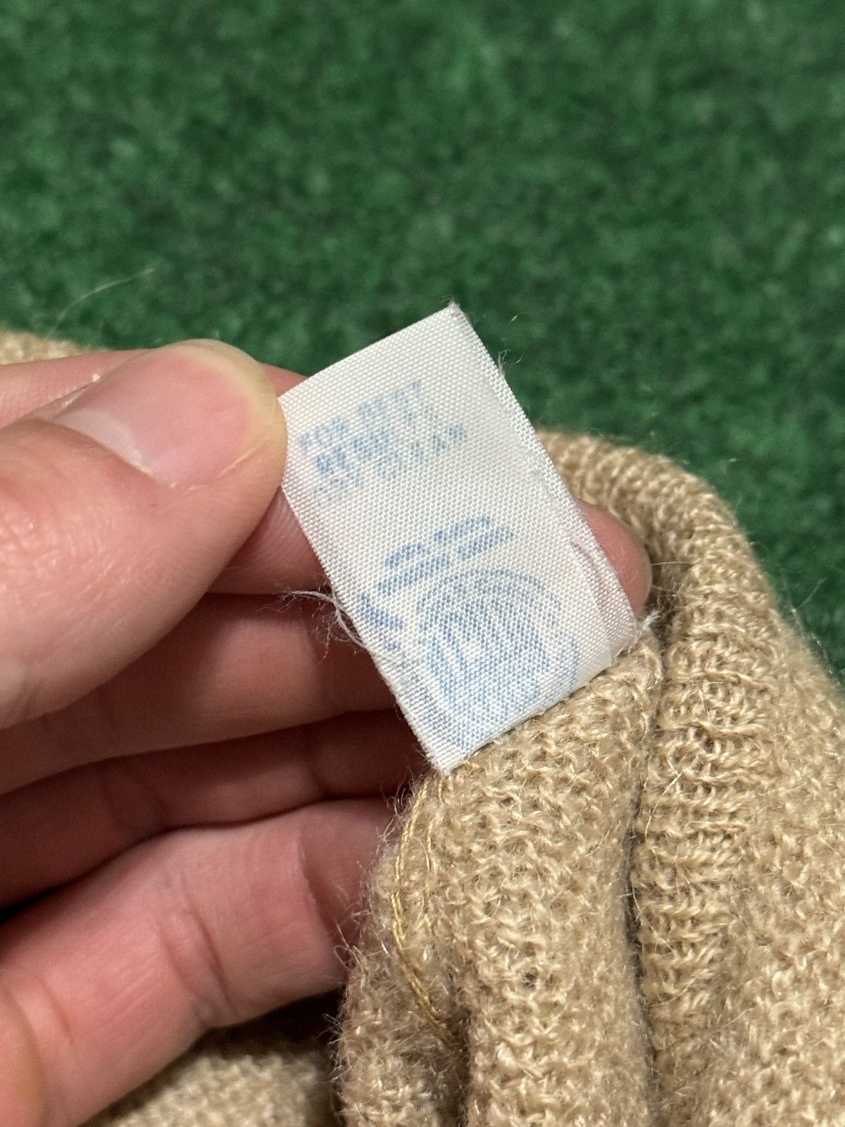 Vintage Halle Bros Co True Vintage 50s 60s Mohair Wool Tan Cardigan Size US M / EU 48-50 / 2 - 5 Thumbnail