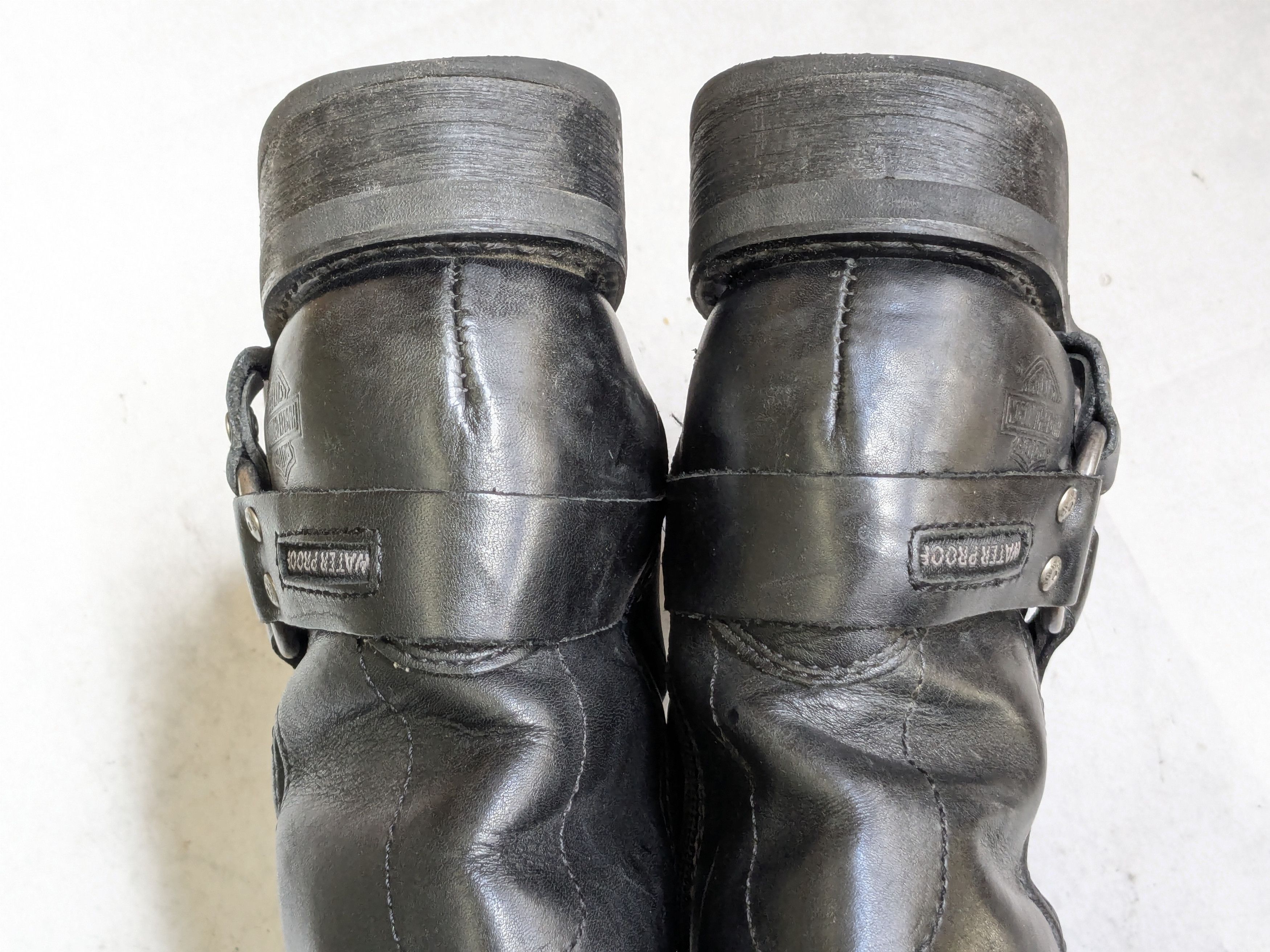 Harley Davidson Harley Davidson Harness Boots Black Leather 9 Leather Buckle Size US 9 / EU 42 - 15 Thumbnail