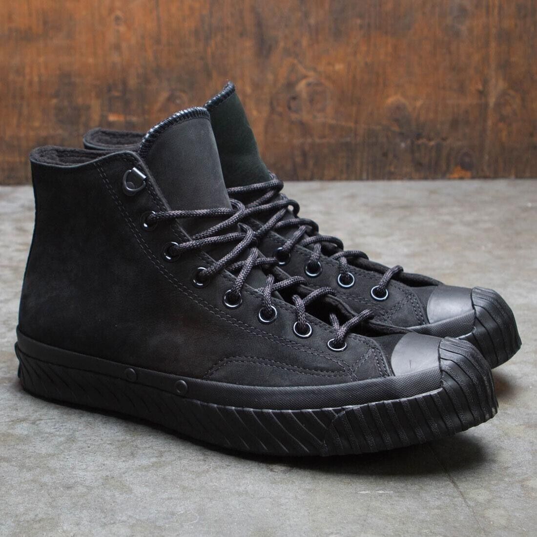Converse All Star Converse Chuck 70 Black Leather High Top Size US 9.5 / EU 42-43 - 2 Thumbnail