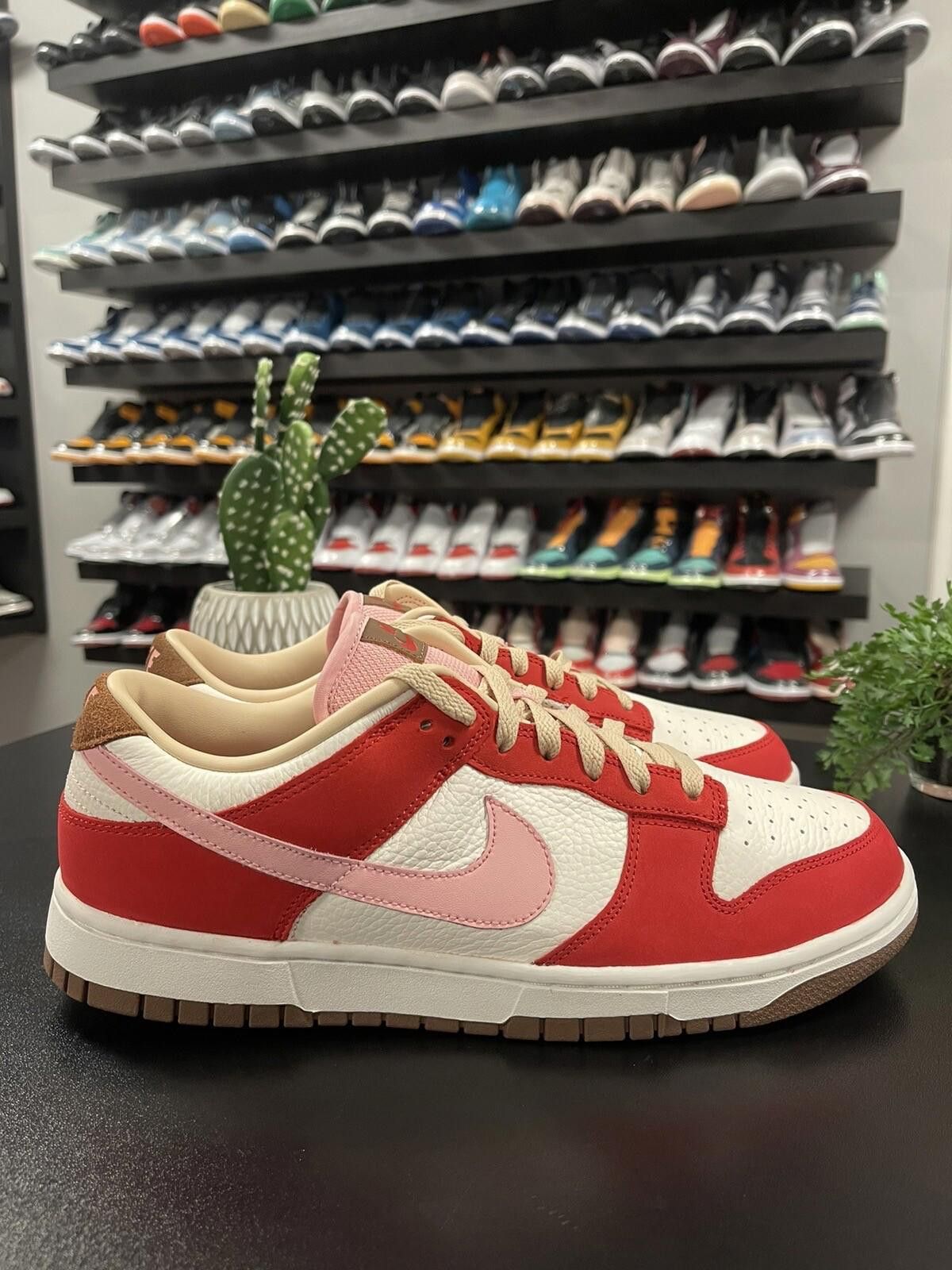 Nike Size 12.5w - Nike Dunk Low PRM Bacon Women's FB7910-600 Size US 11 / IT 41 - 3 Thumbnail