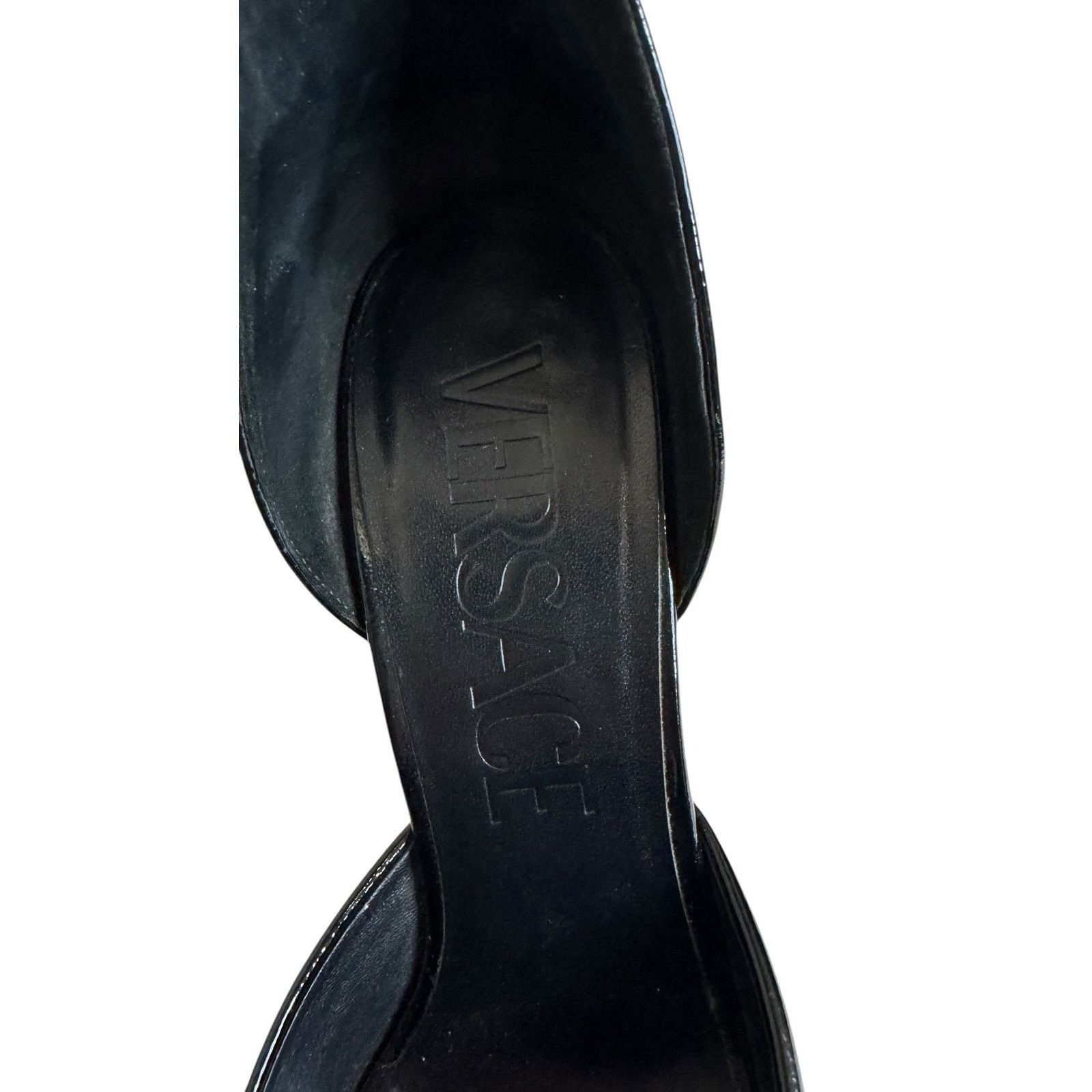 Versace Versace Medusa Aevitas Black Patent Platform Pumps Size 41 Size US 11 / IT 41 - 12 Thumbnail
