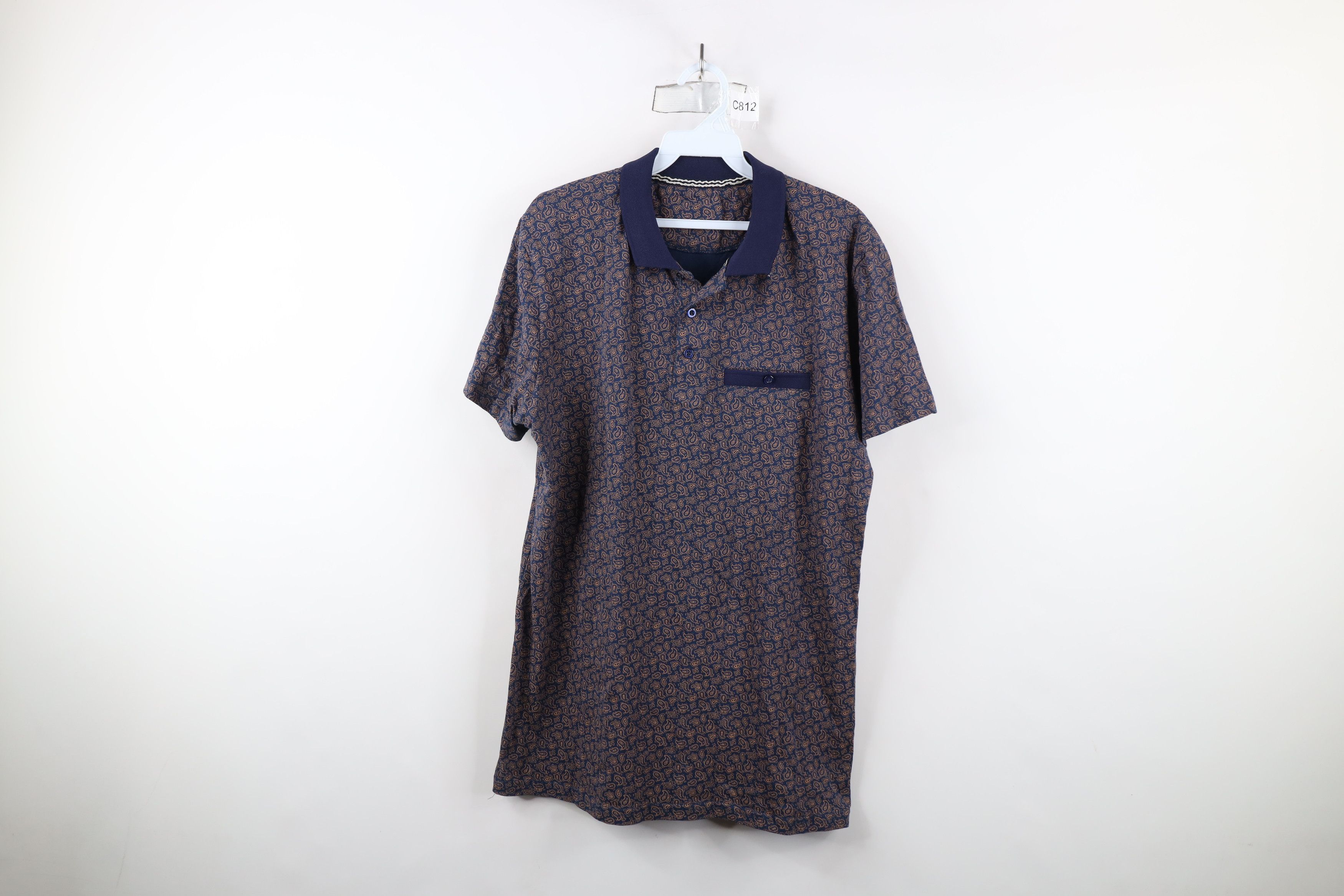 Vintage Vintage Streetwear Knit Short Sleeve Collared Polo Shirt Size US M / EU 48-50 / 2 - 1 Thumbnail