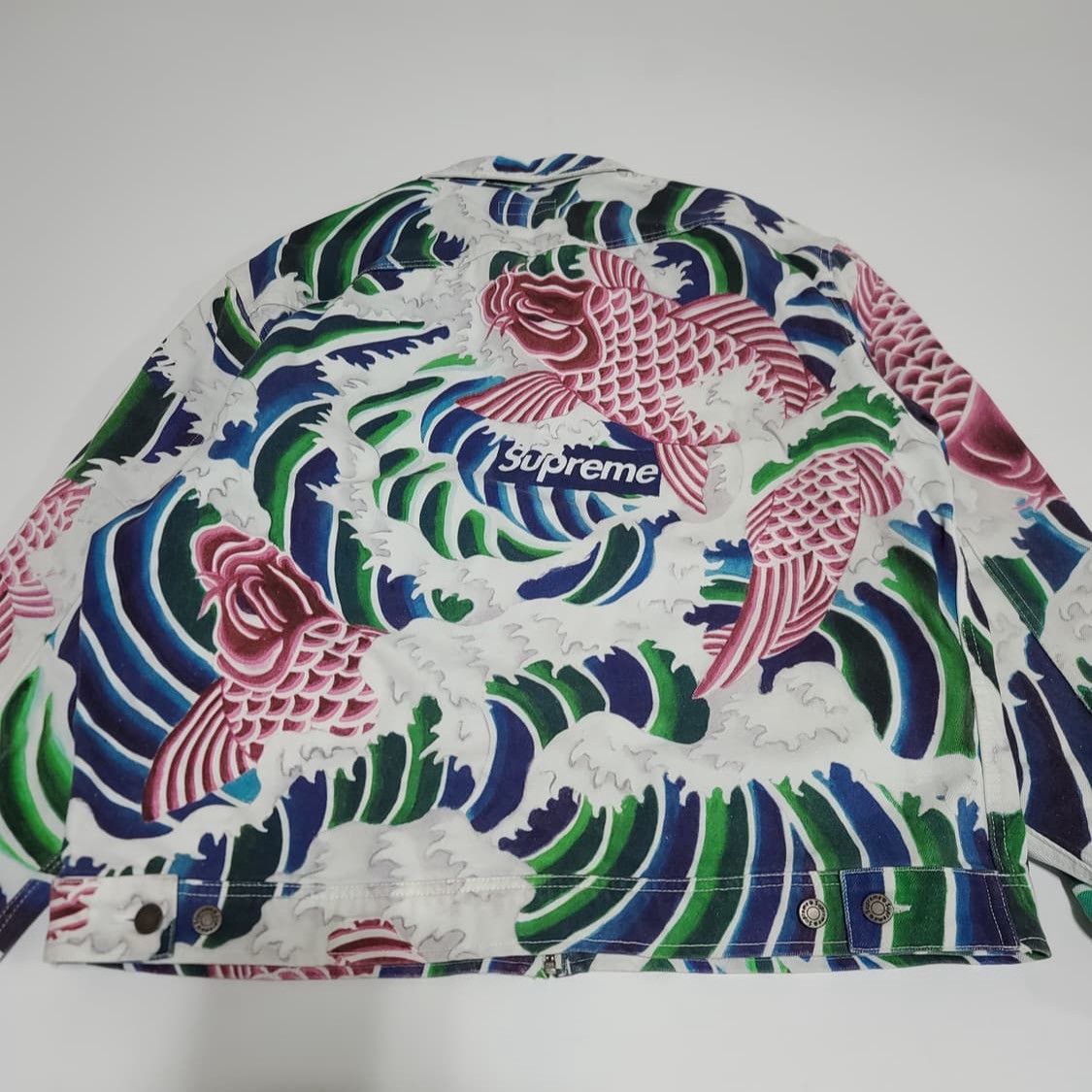 Supreme Supreme 20SS Waves and Carp Work Jacket Size US XL / EU 56 / 4 - 3 Thumbnail