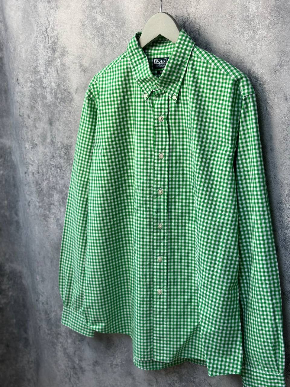 Polo Ralph Lauren Polo Ralph Lauren Vintage Plaid Shirt Button Up Retro Green Size US XL / EU 56 / 4 - 1 Thumbnail