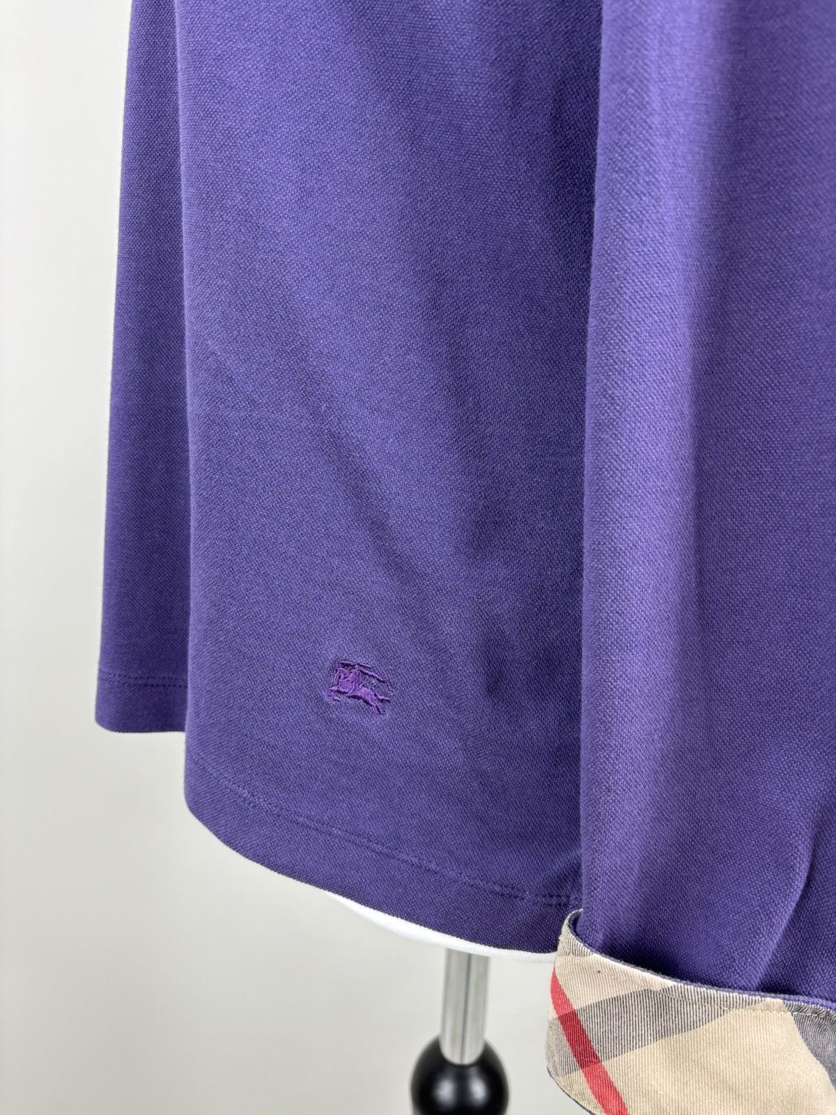Burberry × Designer Womens long sleeve Burberry London Size M/L Color Purple Size M / US 6-8 / IT 42-44 - 6 Thumbnail