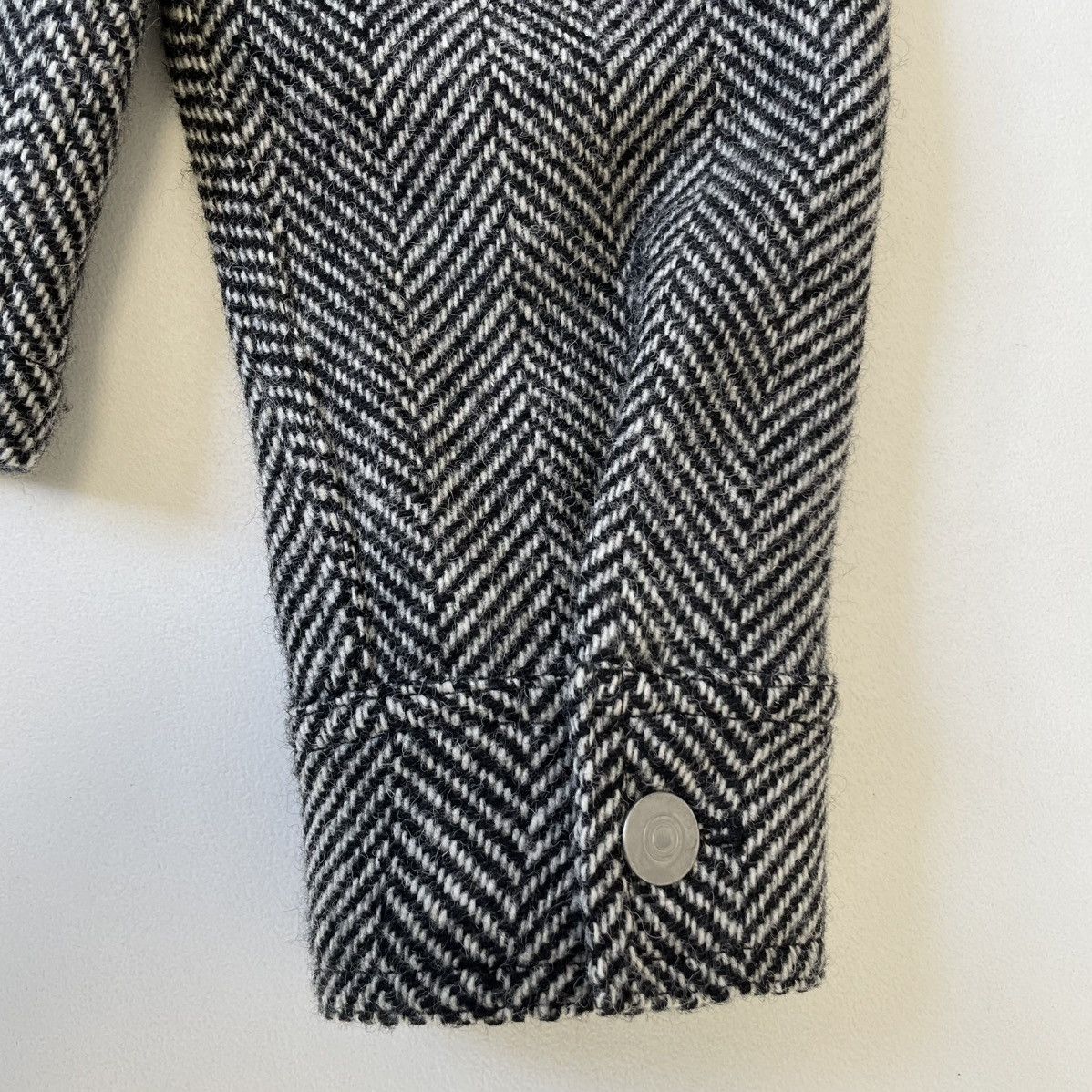 Maison Margiela A/W 19 ‘Chevron Wool’ Trucker Jacket Size US M / EU 48-50 / 2 - 18 Thumbnail