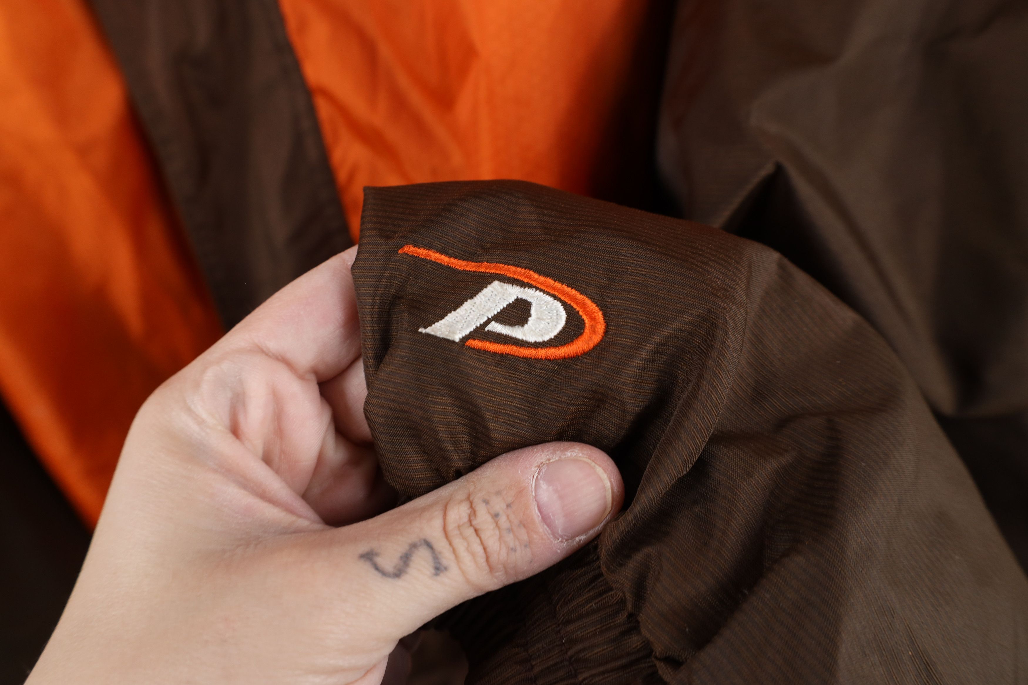 Vintage Vintage 2 In 1 Cleveland Football Hooded Jacket Orange Size US XL / EU 56 / 4 - 4 Thumbnail