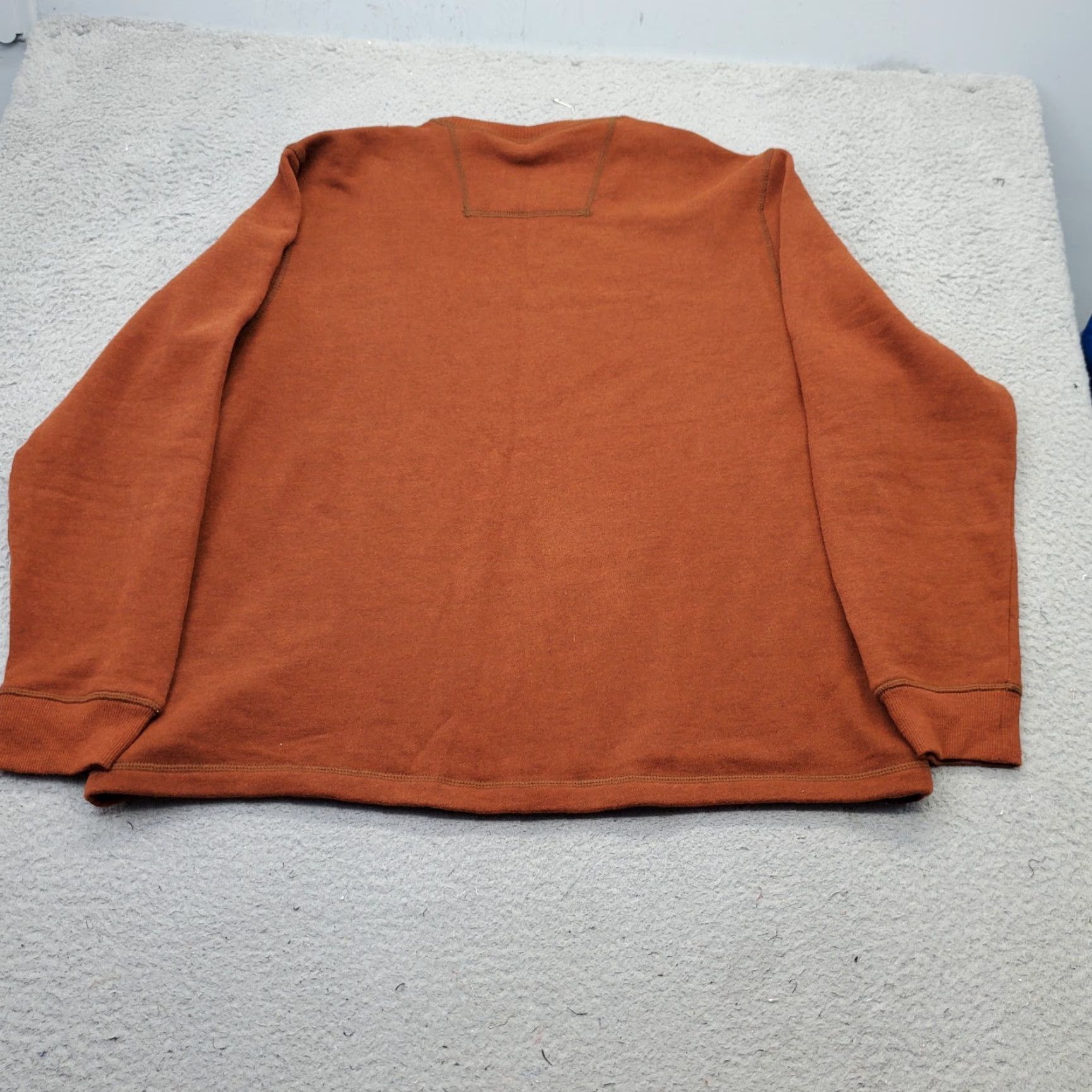 Vintage G.H. Bass & Co. Sweatshirt Mens XL Brown Fleece Lined Long Sleeve Crew Neck USA Shirt Mens XL Brown Sweatshirt Size US XL / EU 56 / 4 - 2 Thumbnail
