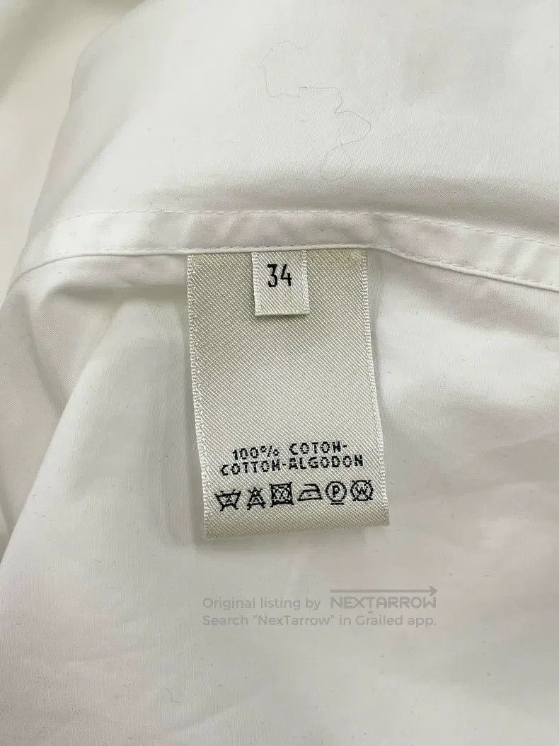 Hermes Hermes White Zip-Up Shirt Jacket Size XXS / US 00 / IT 34 - 4 Thumbnail