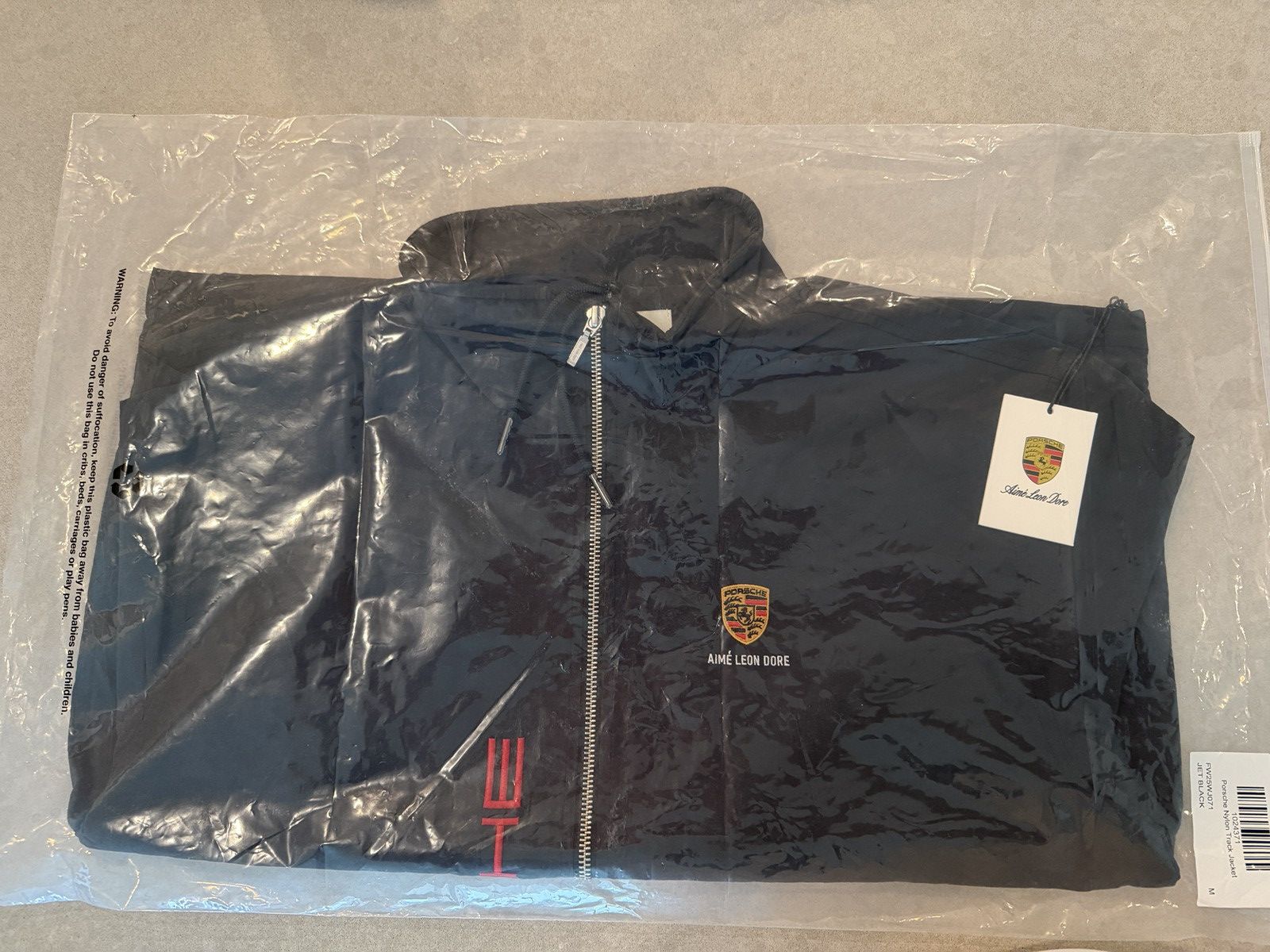 Aime Leon Dore × Porsche Design ALD Porsche Track Nylon Jacket Size US M / EU 48-50 / 2 - 4 Thumbnail