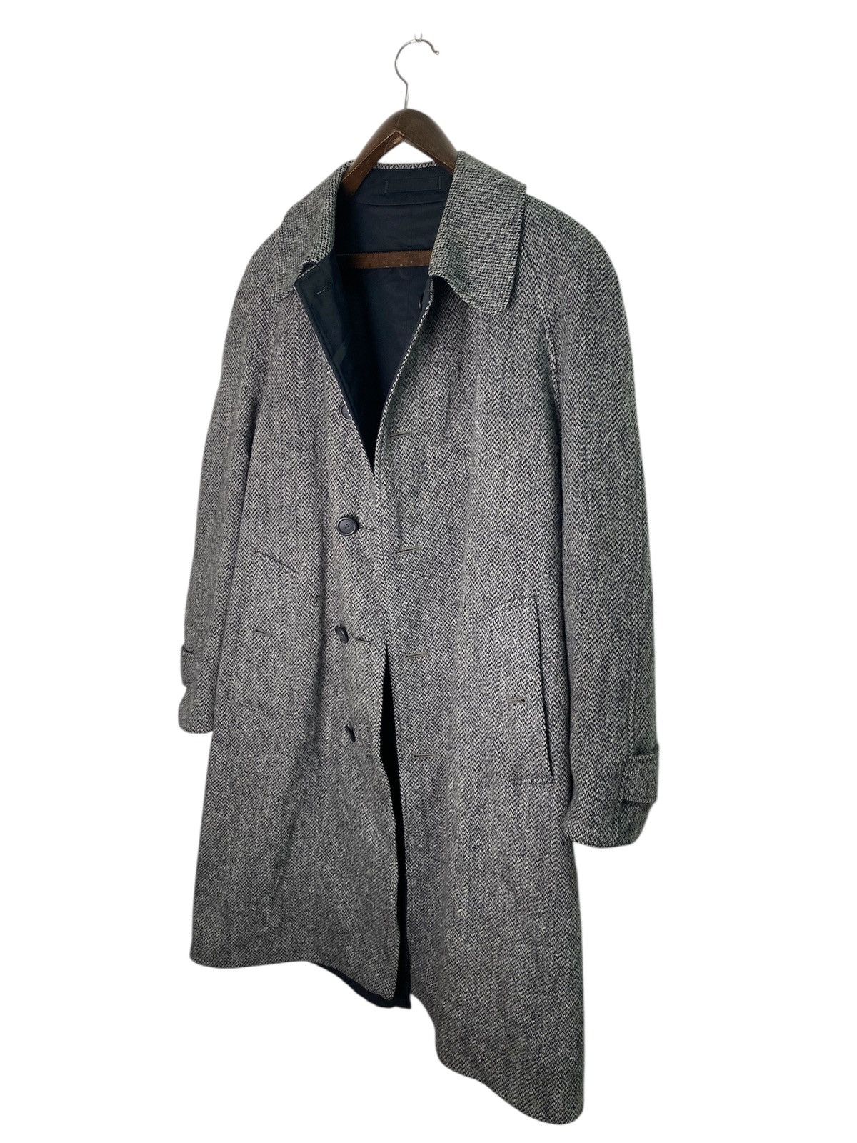 Burberry Rare Vtg Burberrys x Harris Tweed Reversible wool Jacket Size US L / EU 52-54 / 3 - 3 Thumbnail