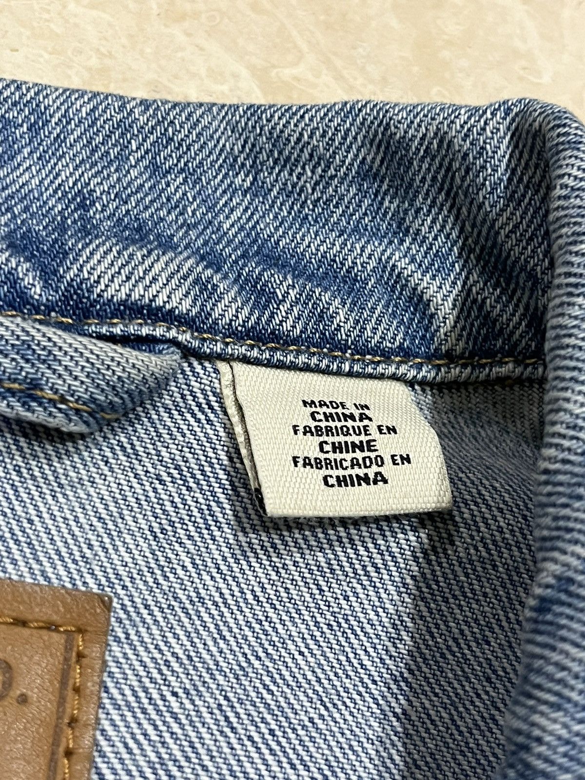 Levi's × Vintage Vintage Levi Big E Custom Koi Fish Jean Jacket Size US XS / EU 42 / 0 - 8 Thumbnail