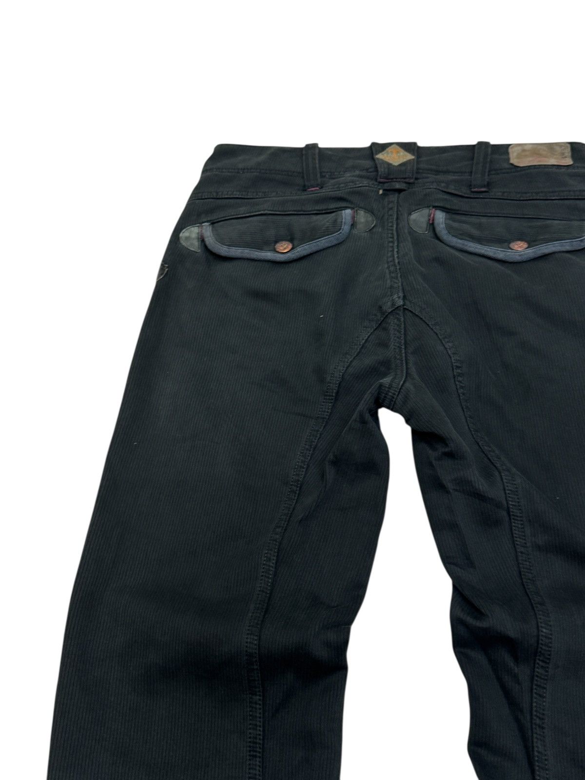 Diesel Diesel Industry Pinstriped Black Pant Size US 30 / EU 46 - 10 Thumbnail