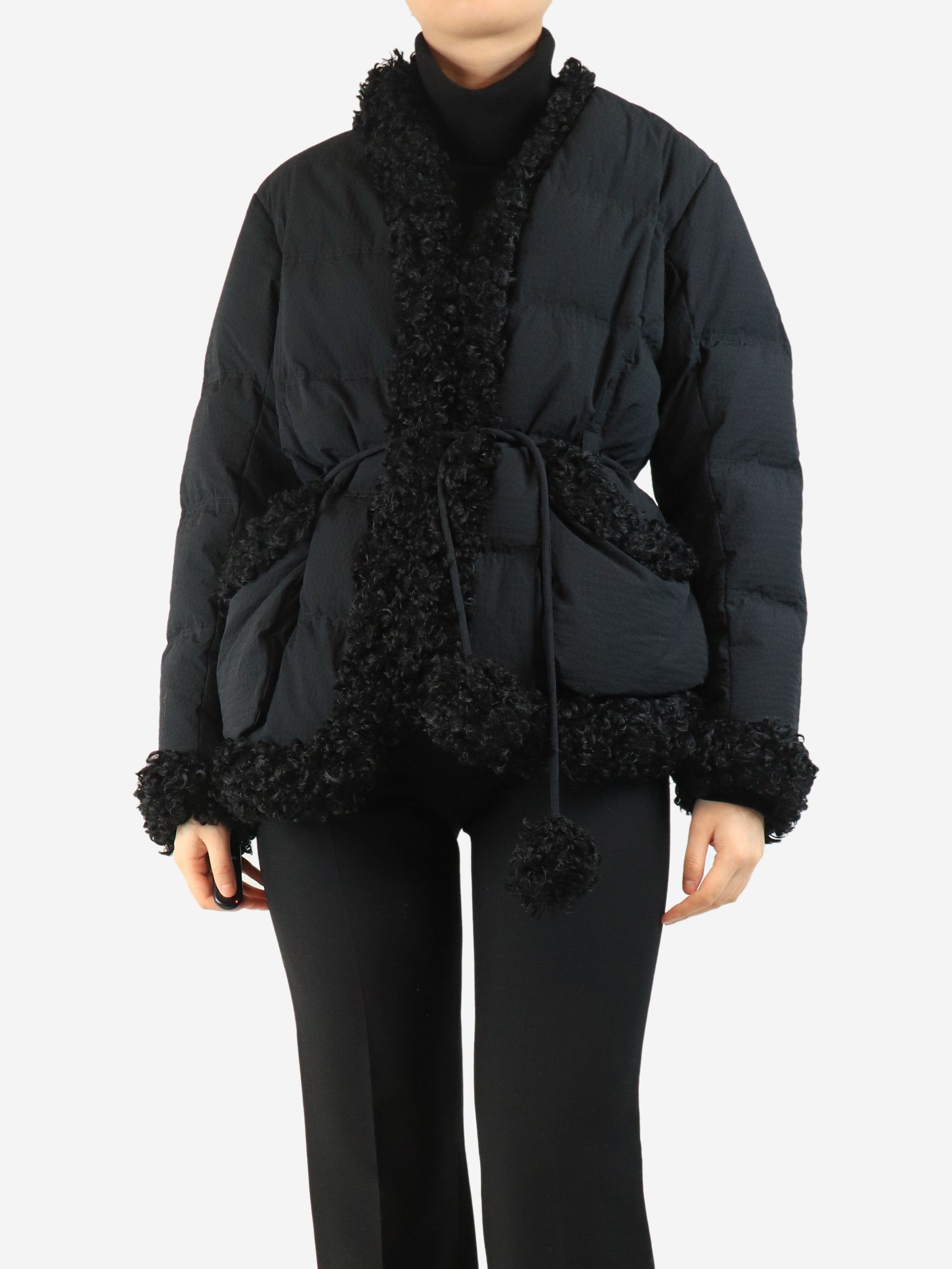 Other Black shearling detail down jacket - S Size S / US 4 / IT 40 - 1 Thumbnail