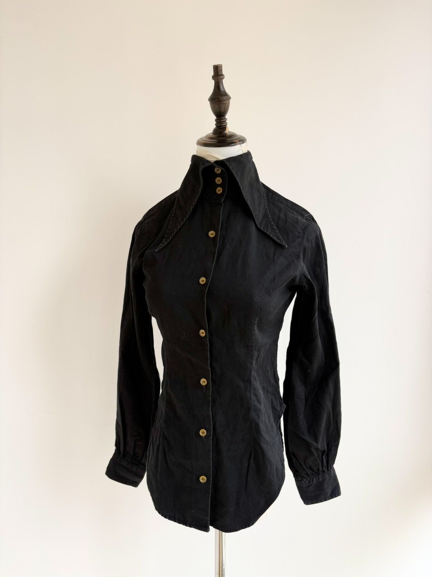 Vivienne Westwood Vivienne Westwood Vintage Red Label Black Shirt Size M / US 6-8 / IT 42-44 - 1 Thumbnail