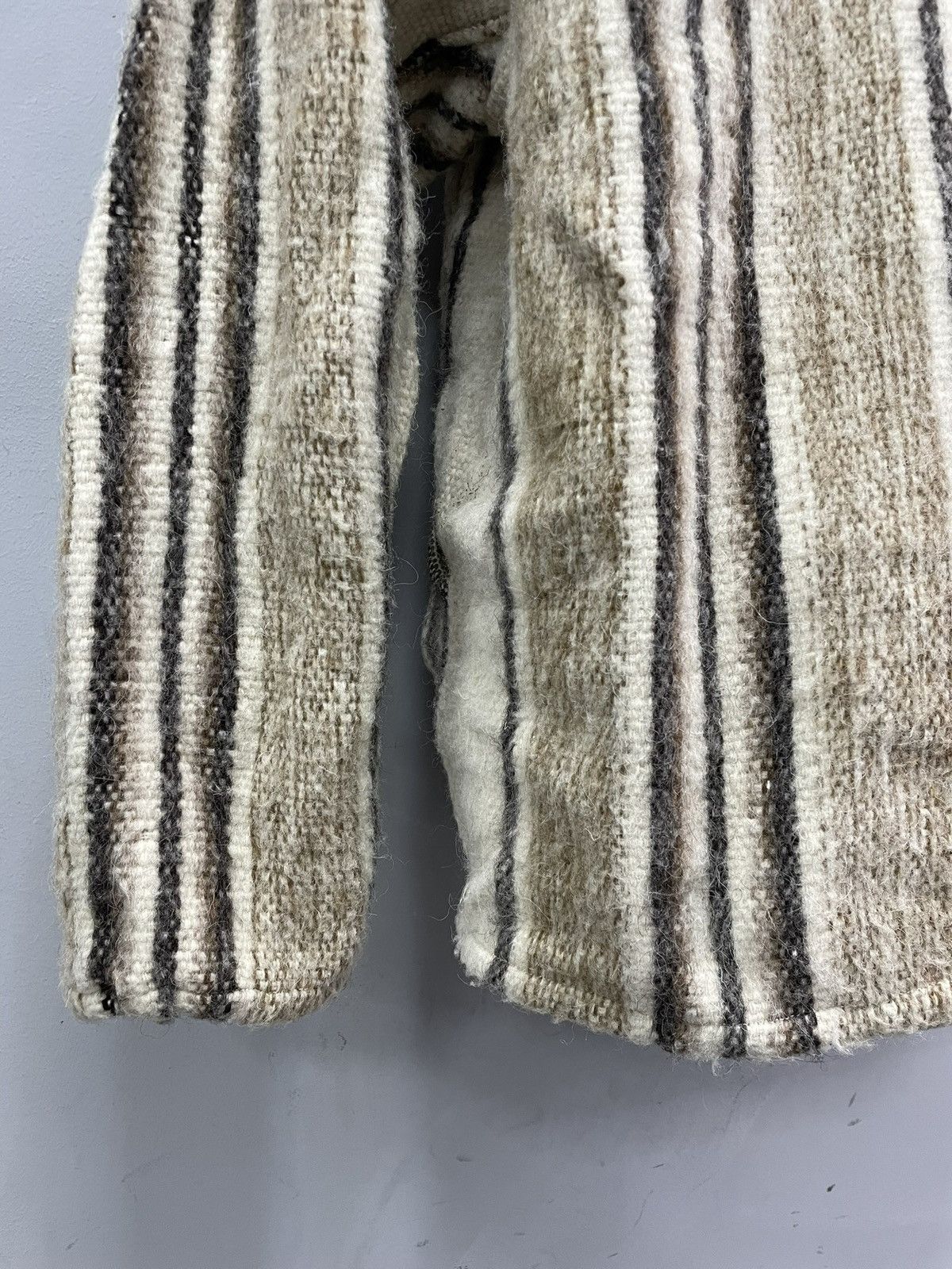 Nirvana Kurt kobain style Knit Wool aztec zip hoodie 90s Vintage Size US M / EU 48-50 / 2 - 9 Thumbnail