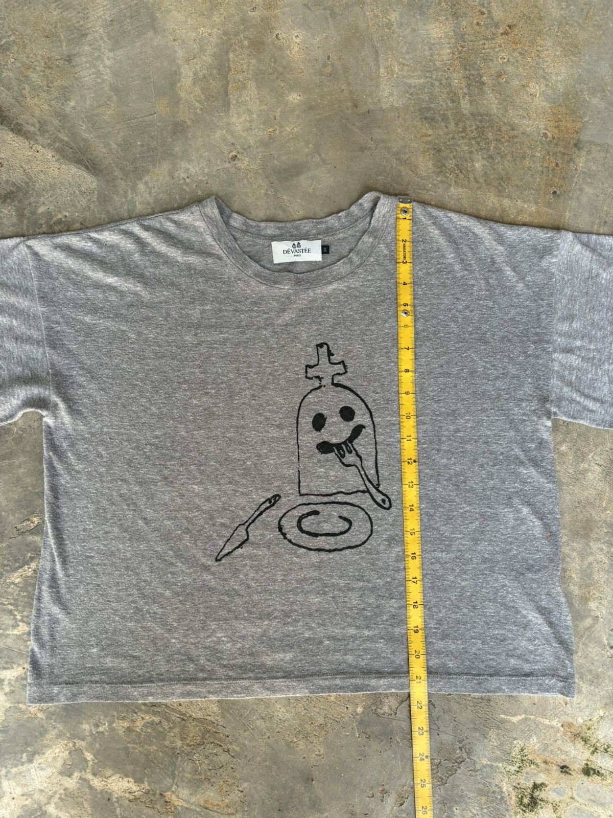 Designer × Japanese Brand 2016 Devastee paris Tshirt Made in japan Size ONE SIZE - 8 Thumbnail