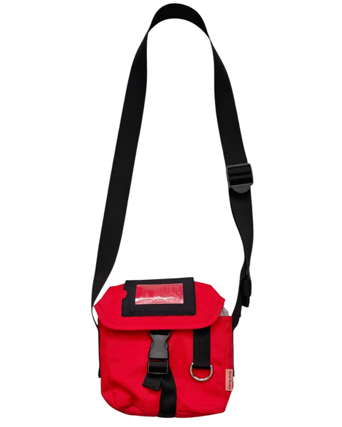 Acne Studios Ripstop Water Resistant Red Crossbody Bag Size ONE SIZE - 1 Thumbnail