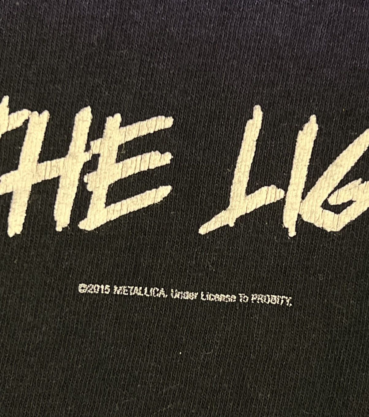 Metallica × Vintage Metallica Ride The Lightning Y2K Hanes Rock Metal Band Tour Size US M / EU 48-50 / 2 - 3 Thumbnail
