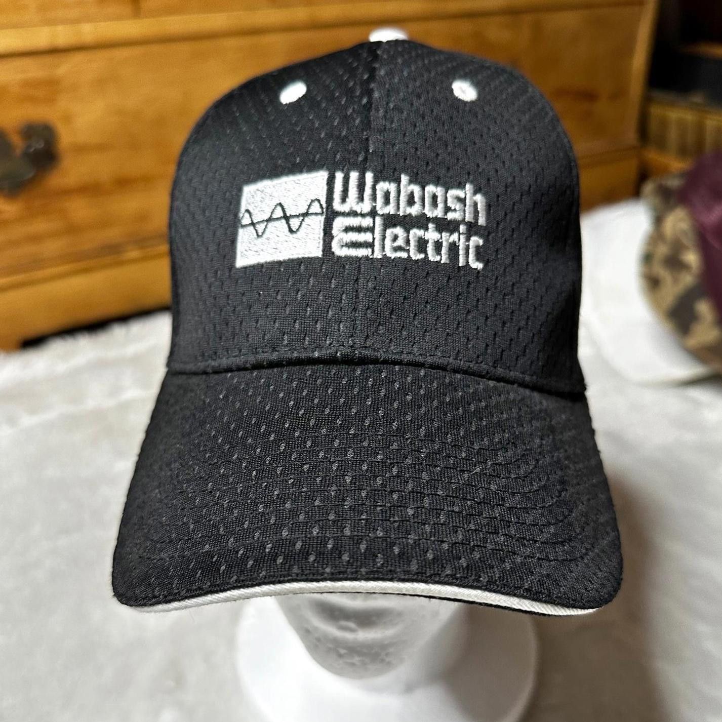 Otto Otto Wabash Electric Black Baseball Cap Unisex Adjustable Size ONE SIZE - 2 Thumbnail