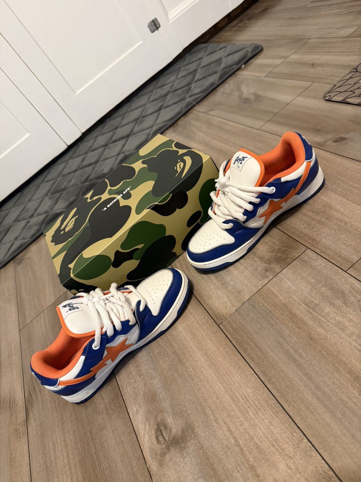 Bape A Bathing Ape Sk8 Sta Bold Size US 10 / EU 43 - 3 Thumbnail