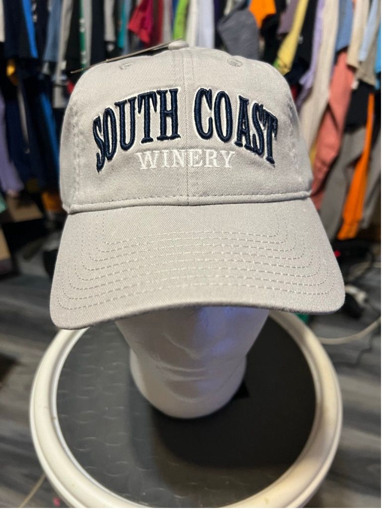 The Game Unisex The Game Baseball Cap Gray/Navy South Coast Winery Size ONE SIZE - 1 Thumbnail