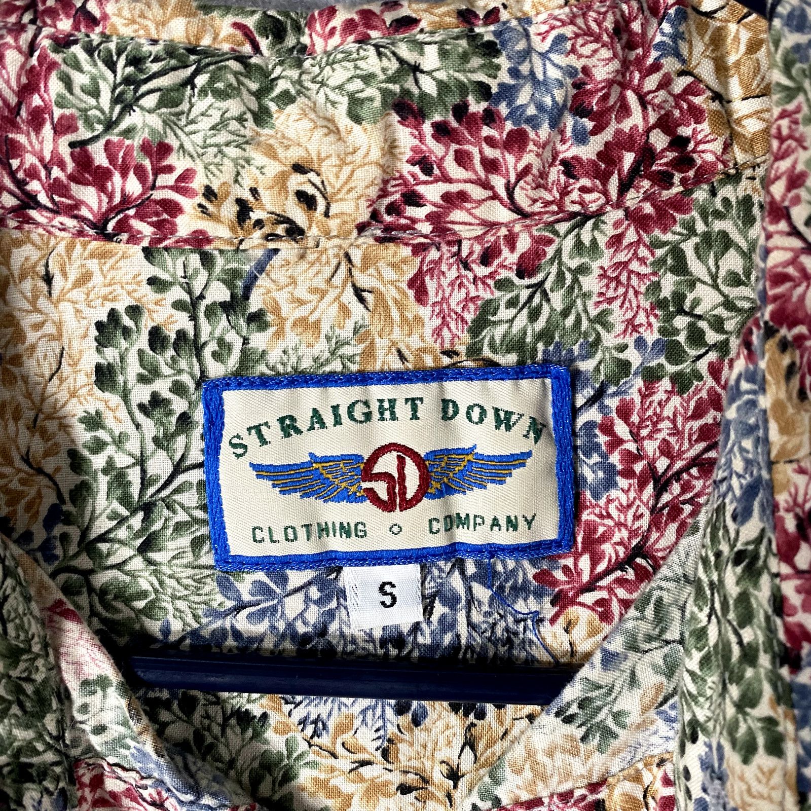Other Straight Down Button Up Floral Shirts USA Made Mens Small Size US S / EU 44-46 / 1 - 4 Thumbnail