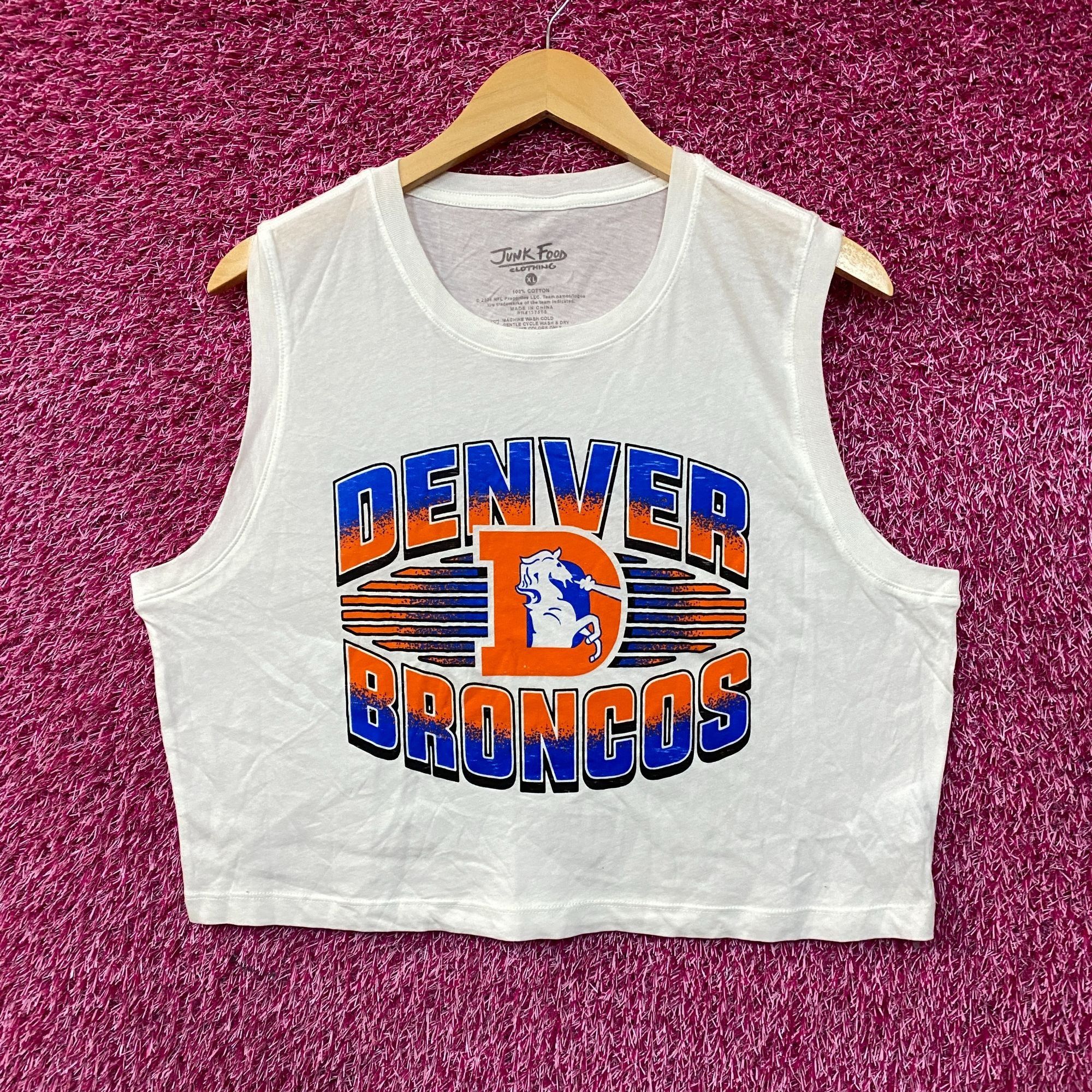 Junk Food Junk Food Clothing NFL Denver Broncos Sleeveless Cropped T-S Size XL / US 12-14 / IT 48-50 - 1 Thumbnail