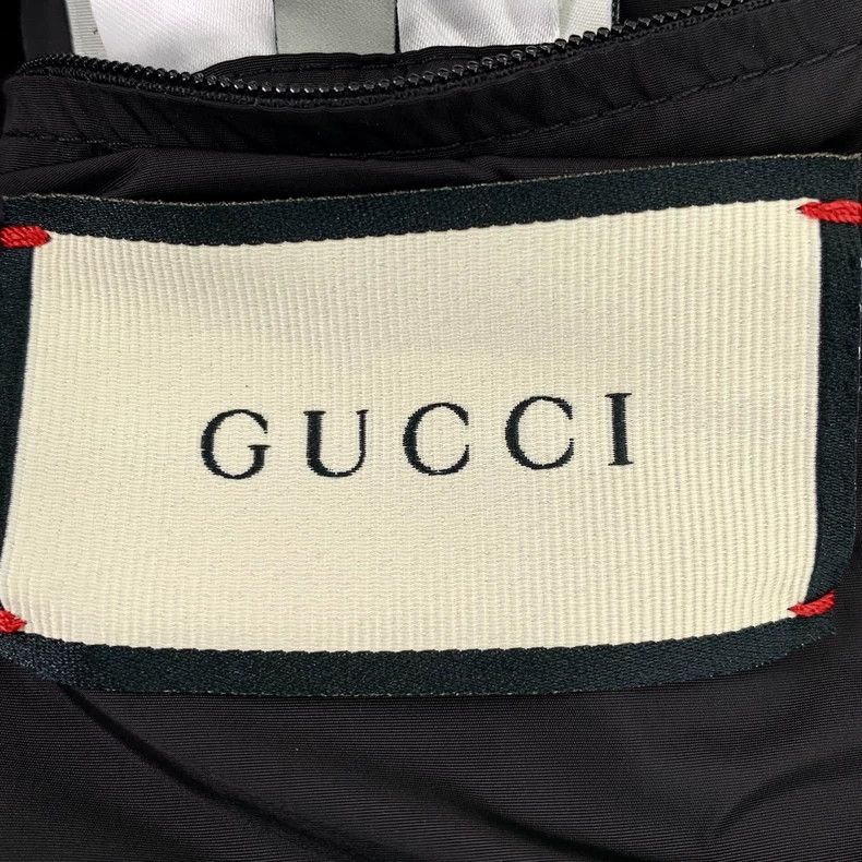 Gucci Gucci Color block logo printed full print hooded down jacke Size US M / EU 48-50 / 2 - 6 Thumbnail