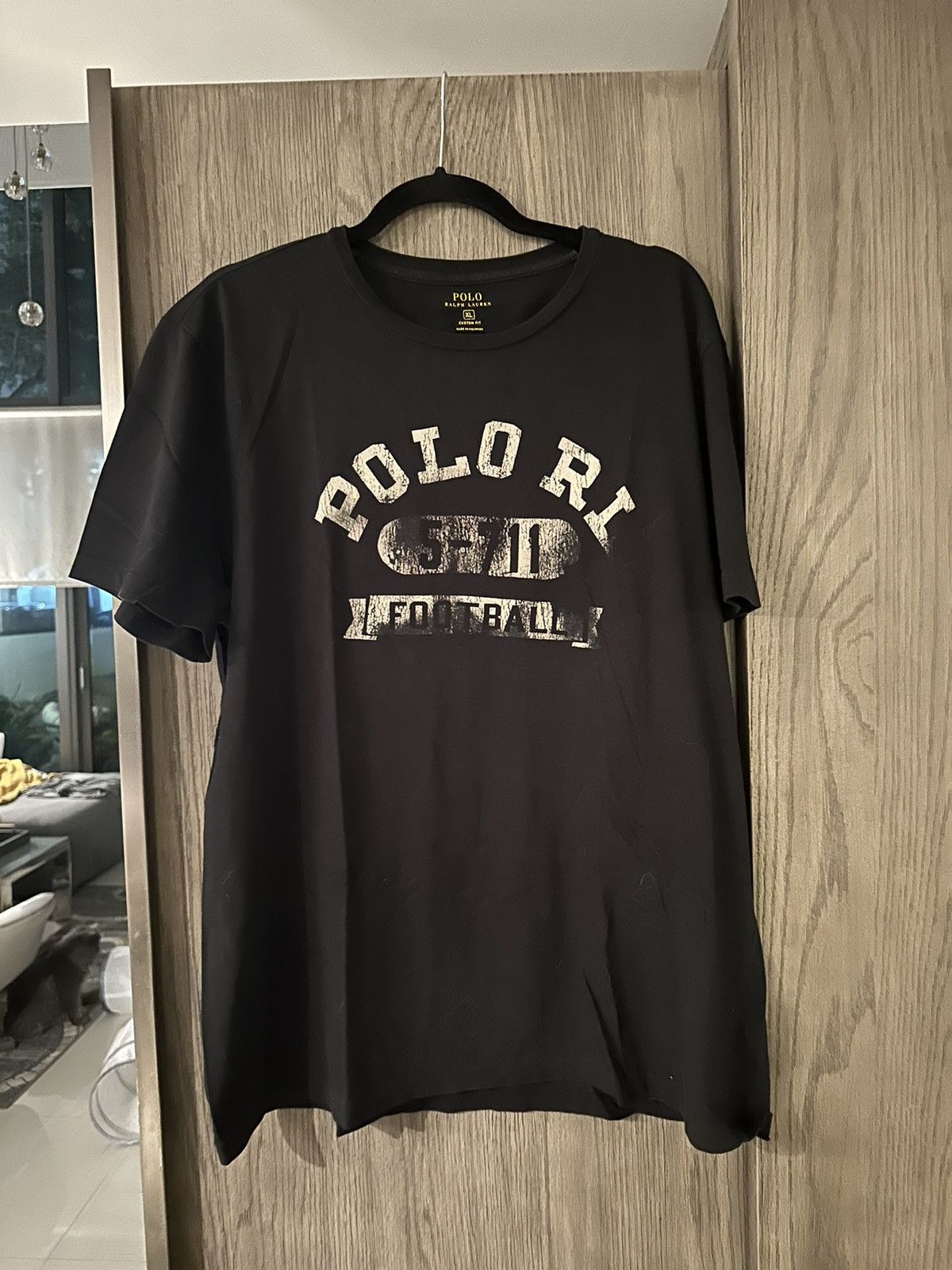 Polo Ralph Lauren Polo Ralph Lauren Football T-shirt Size US XL / EU 56 / 4 - 2 Thumbnail