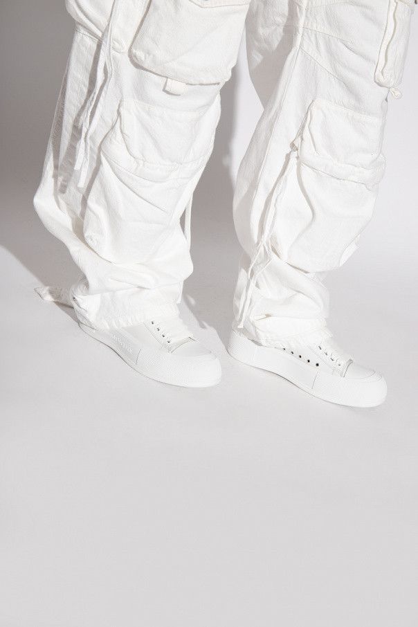 Alexander McQueen o1y0225 Low-Top Sneakers in White Size US 5.5 / IT 35.5 - 4 Thumbnail