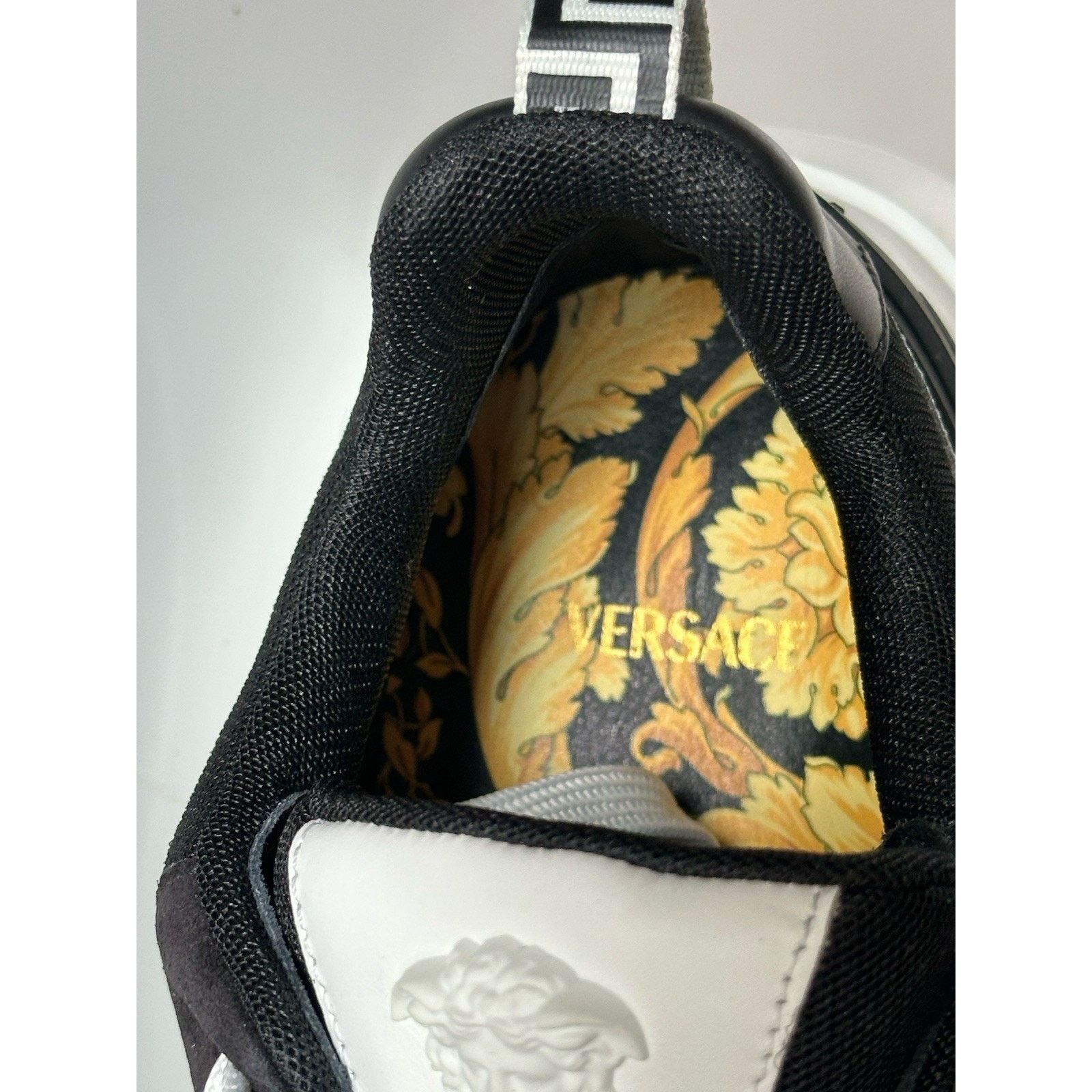 Versace Versace Medusa Men’s Black/Gold Sneakers 12 US 1011942 Size US 12 / EU 45 - 10 Thumbnail