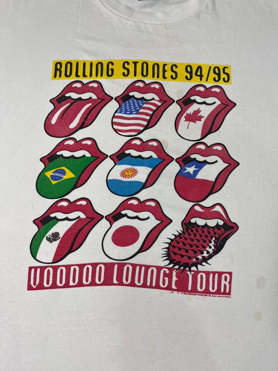 The Rolling Stones Vintage Rolling Stones 94/95 Size US XL / EU 56 / 4 - 3 Thumbnail