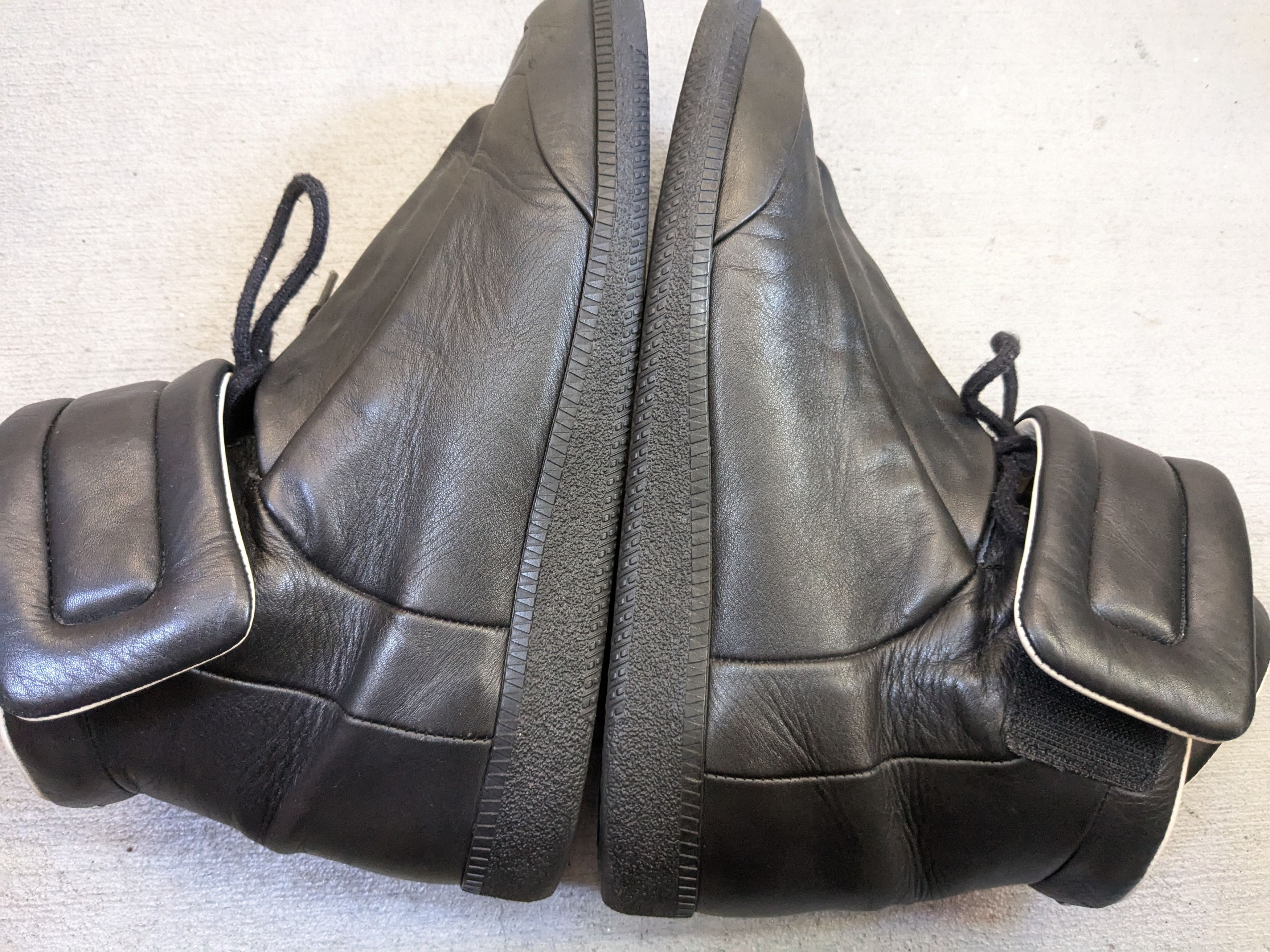 Maison Margiela Maison Margiela Future Black 10 43 Leather High Tops Size US 10 / EU 43 - 10 Thumbnail