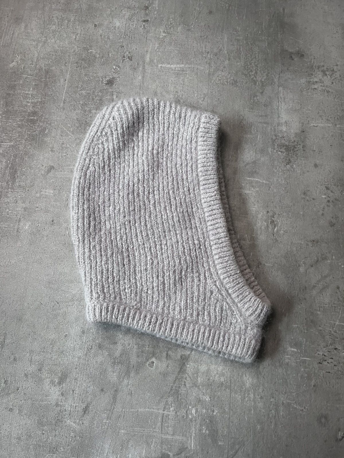 Rick Owens Rick Owens F/W 22 Strobe mohair alpaca balaclava Size ONE SIZE - 2 Thumbnail