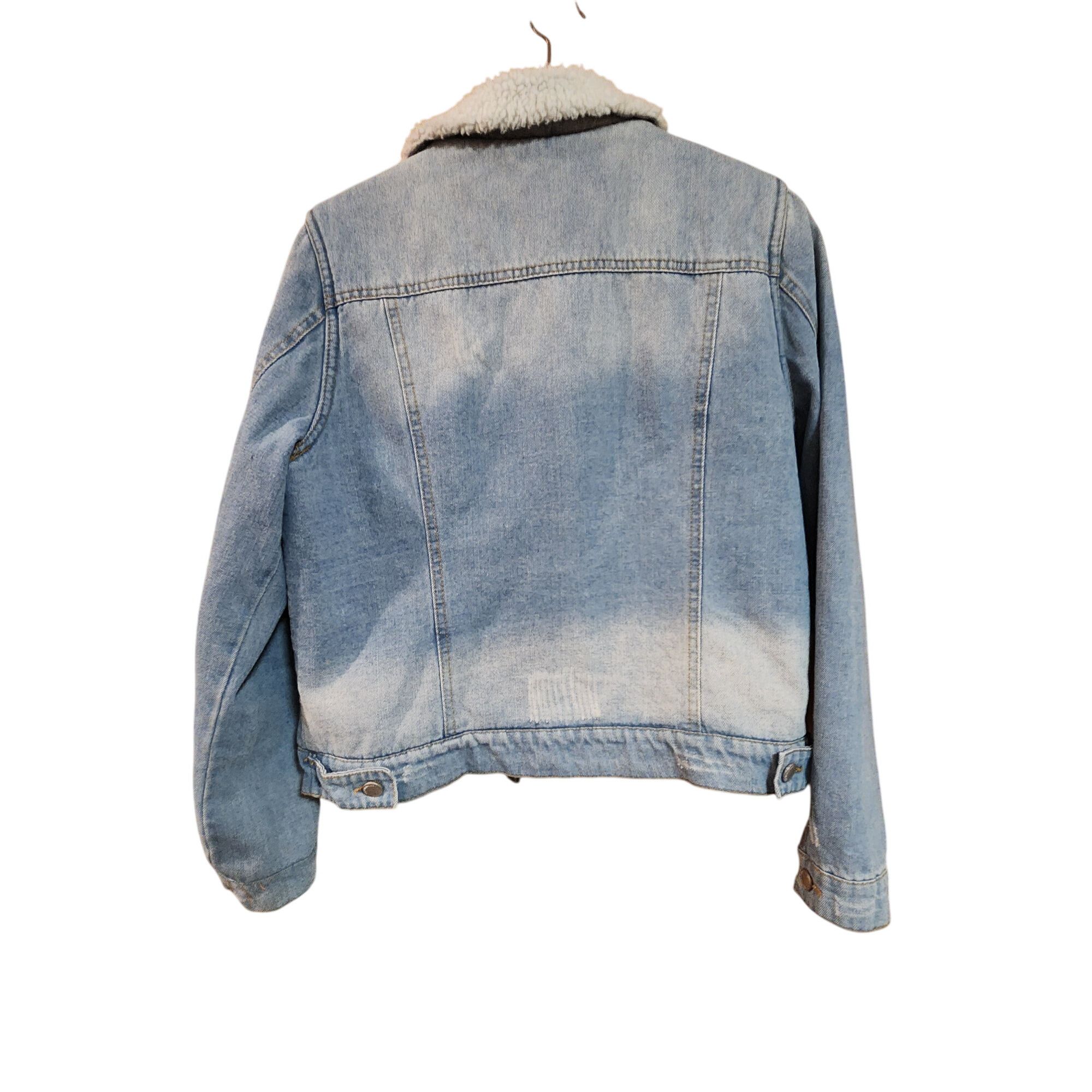 Other 1 Sunset Lane Large Sherpa-Lined Denim Jacket Blue Size L / US 10 / IT 46 - 2 Thumbnail