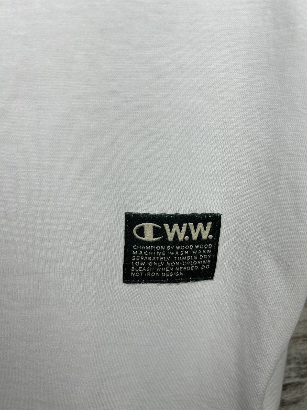 Champion Mens Wood Wood T Shirt streetwear y2k tee Size US L / EU 52-54 / 3 - 4 Thumbnail