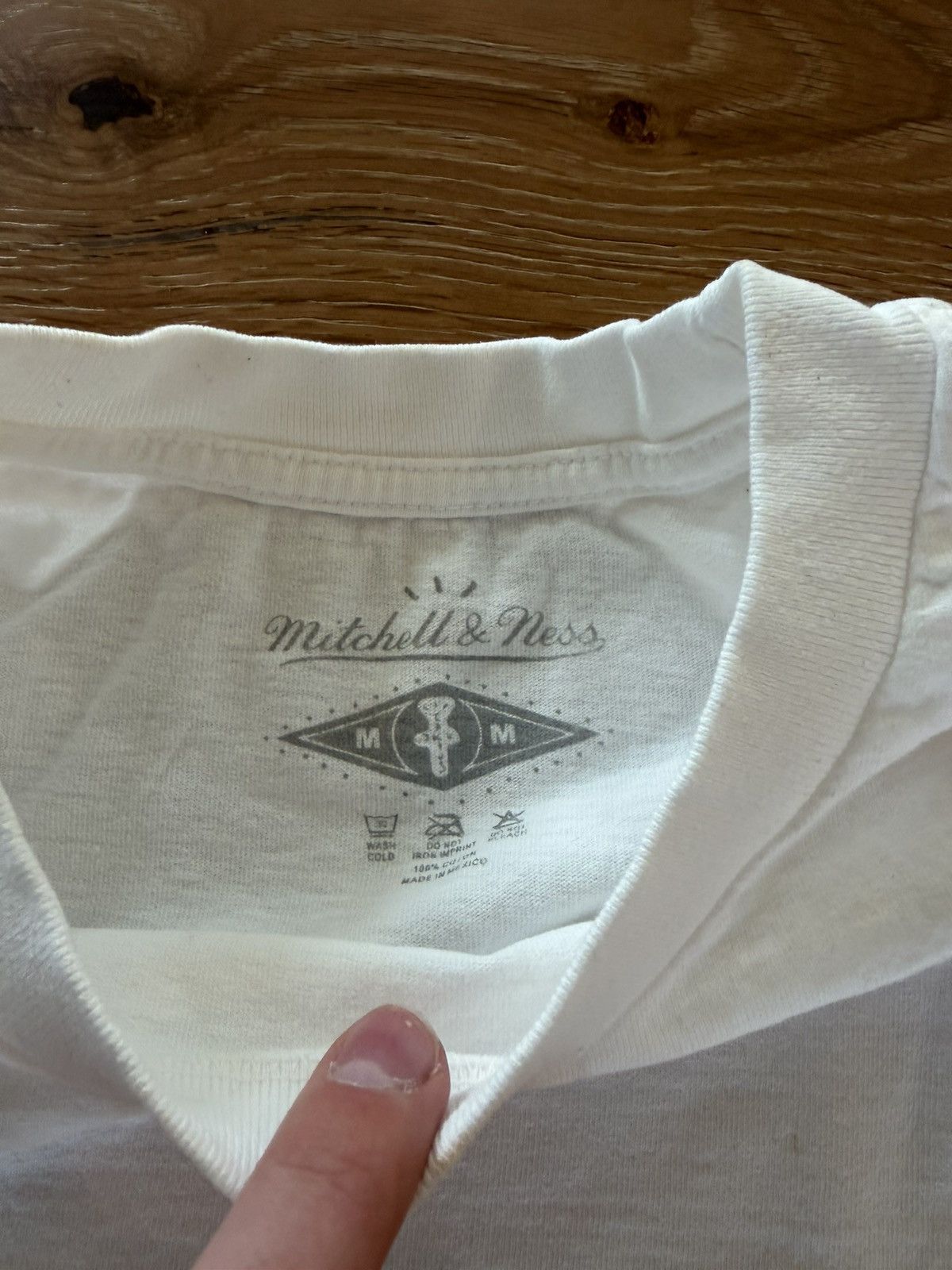 Mitchell & Ness × Travis Scott Travis Scott Michell & Ness Oklahoma Handdrawn Tee Size US M / EU 48-50 / 2 - 7 Thumbnail