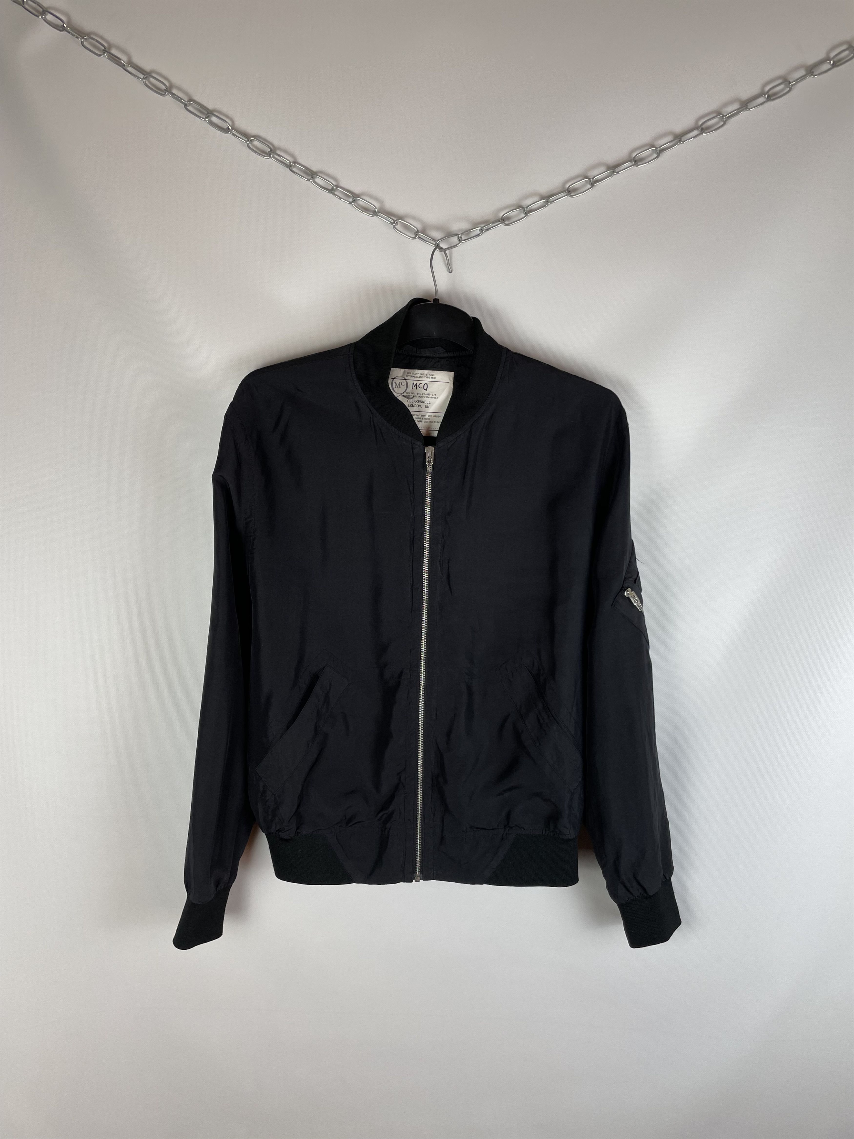 Alexander McQueen Alexander McQueen Vintage Silk Bomber Size US M / EU 48-50 / 2 - 1 Thumbnail