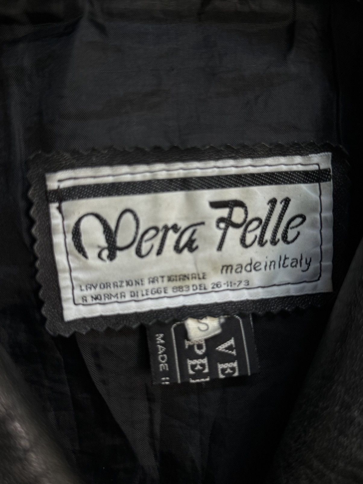 Other Vintage Black Longline Jacket IT, Genuine Leather Size 4-6 S Size S / US 4 / IT 40 - 11 Thumbnail