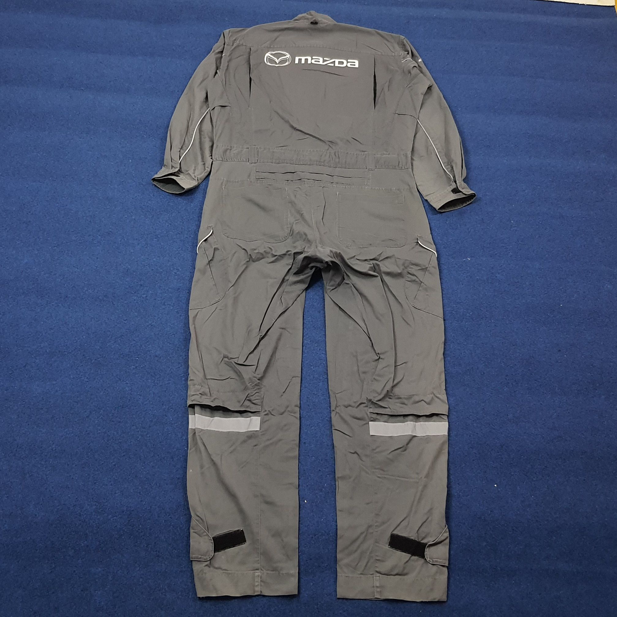Other Vintage Mazda Japan Motorsports Workwear Coverall C240N6 Size US XL / EU 56 / 4 - 2 Thumbnail