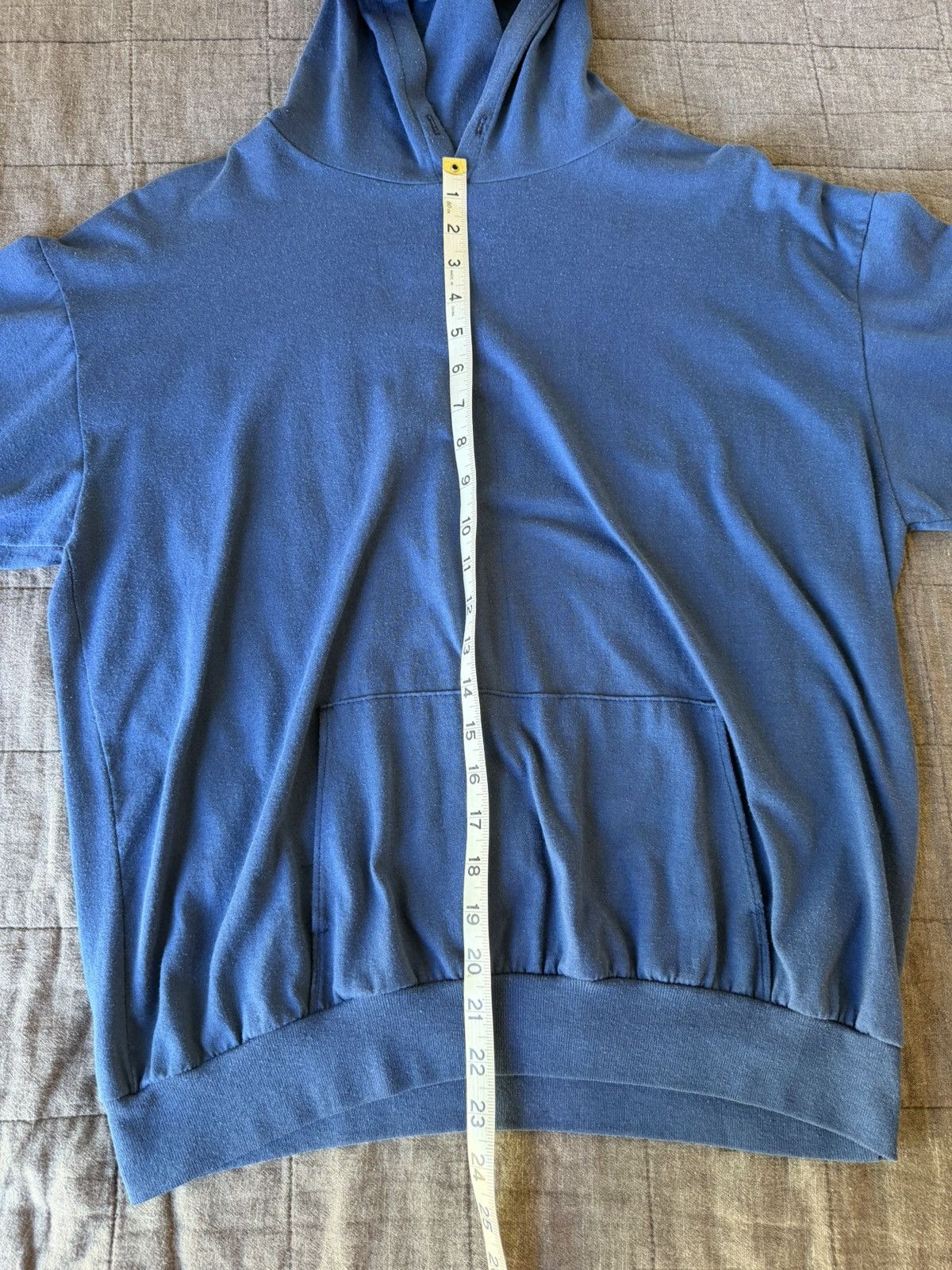 Other True Vintage 70s Fun-Tees Blue Pullover Hoodie Size US L / EU 52-54 / 3 - 7 Thumbnail