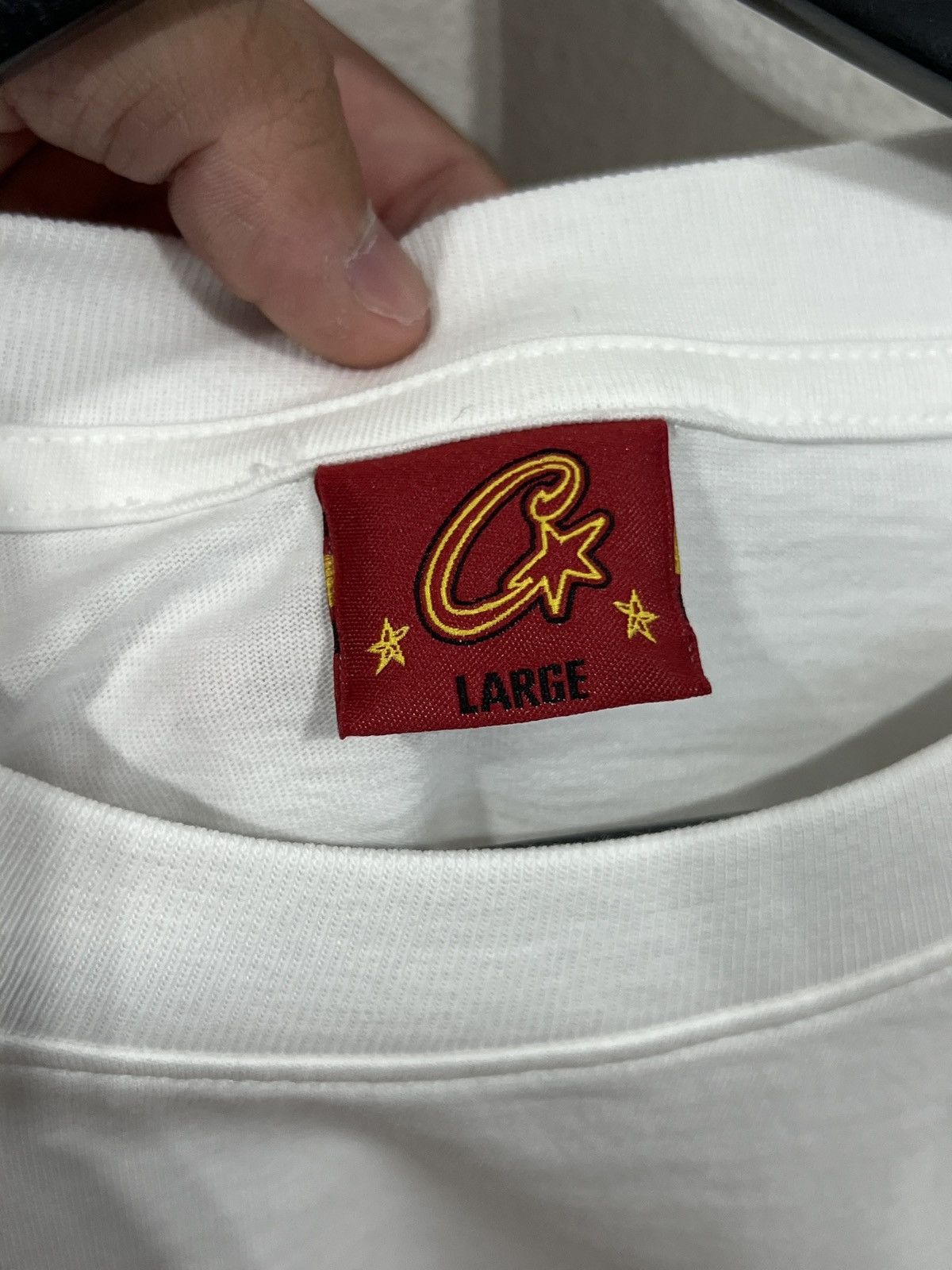 Corteiz Corteiz Snicker Logo White Tee Size US L / EU 52-54 / 3 - 3 Thumbnail