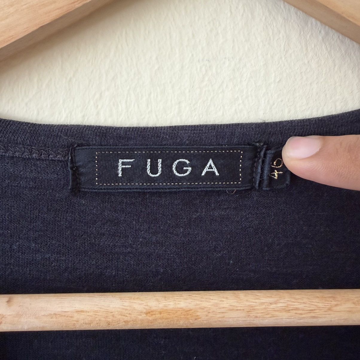 20471120 Vintage FUGA Reversible Asymmetric Tee Shirt Size US M / EU 48-50 / 2 - 7 Thumbnail