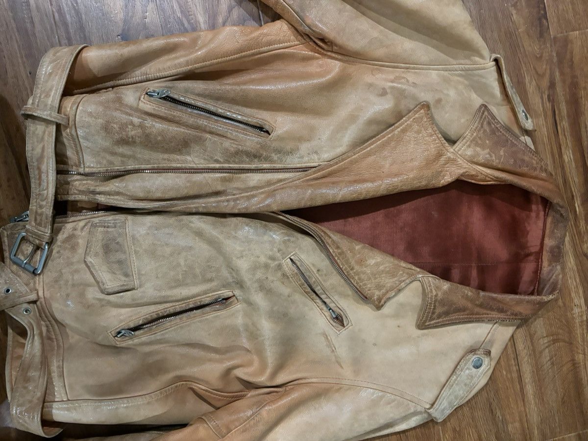 Chevignon × Vintage Vintage Chevignon Leather Biker Jacket Size US M / EU 48-50 / 2 - 4 Thumbnail